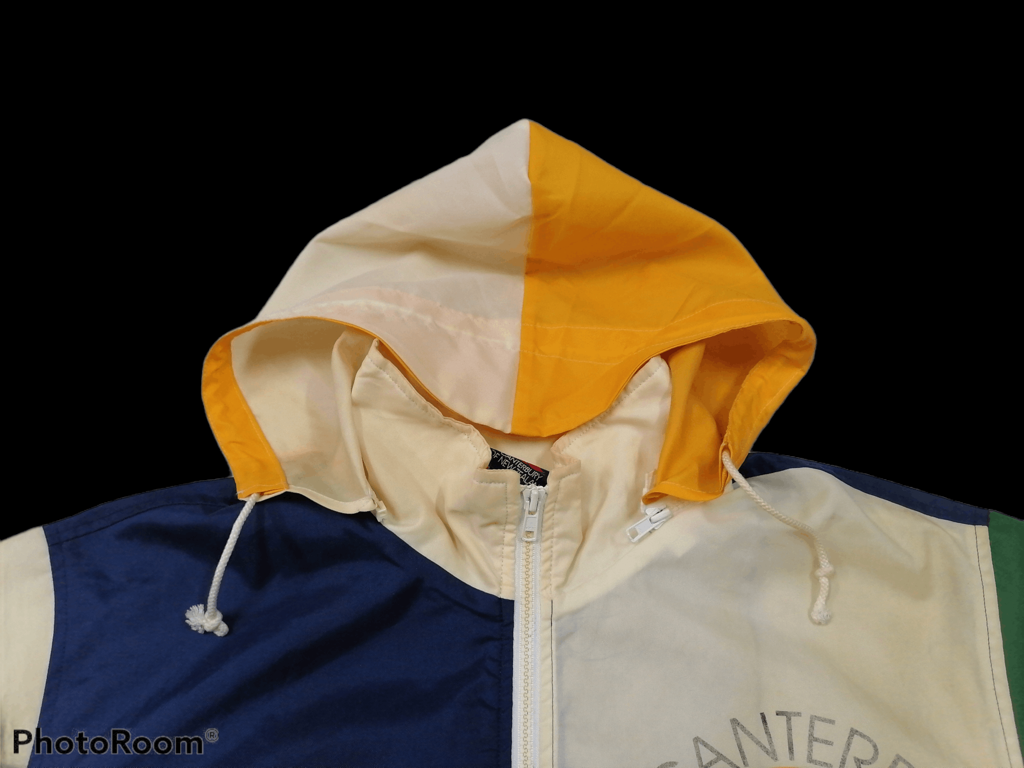Canterbury of New Zealand × Vintage Multicolour Block Big Logo Canterbury Windbreaker Jackets Size US L / EU 52-54 / 3 - 3 Thumbnail