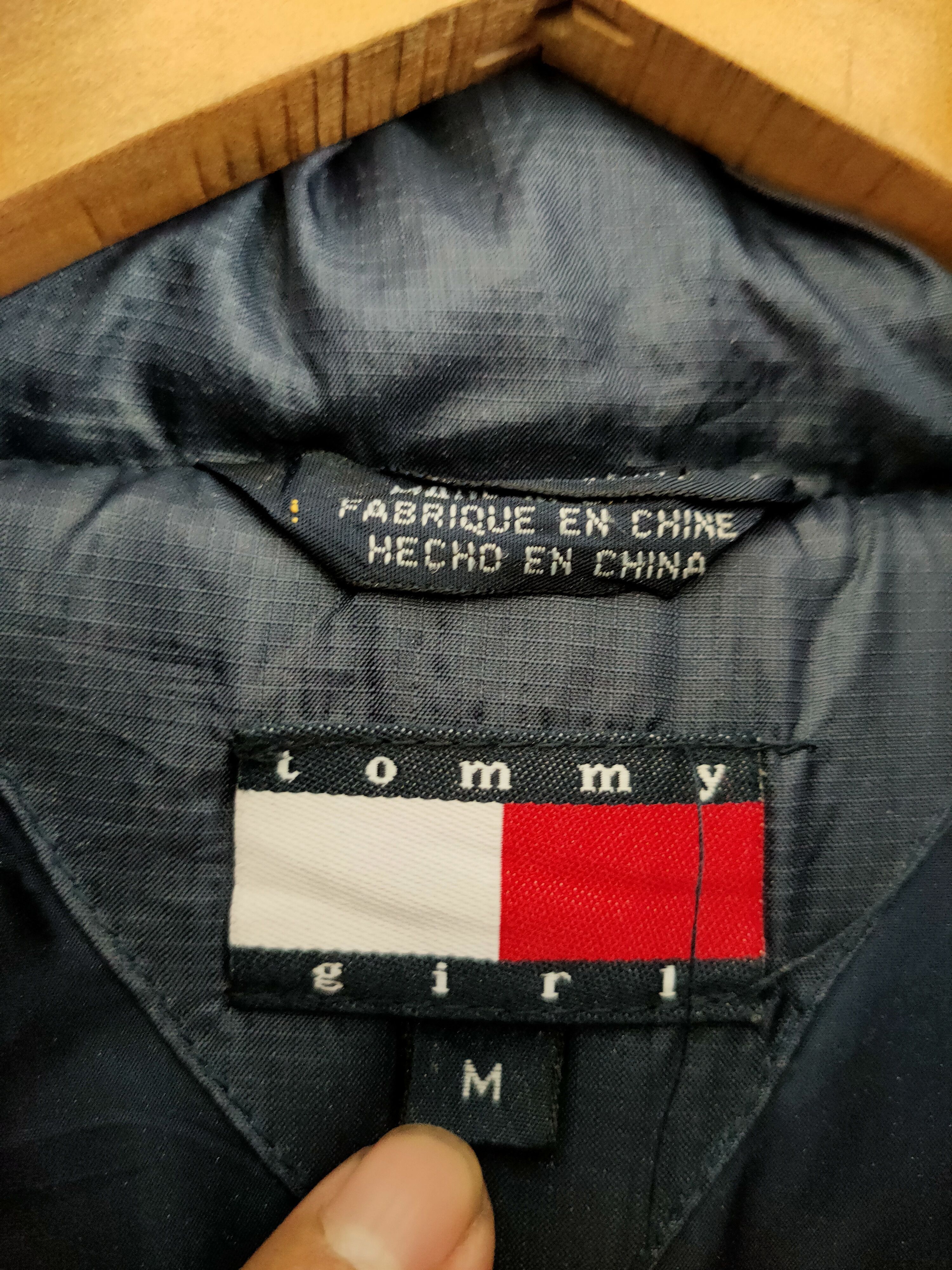 Tommy Hilfiger × Vintage Vintage Tommy Girl Puffer Jacket Hoodie Size US M / EU 48-50 / 2 - 8 Thumbnail