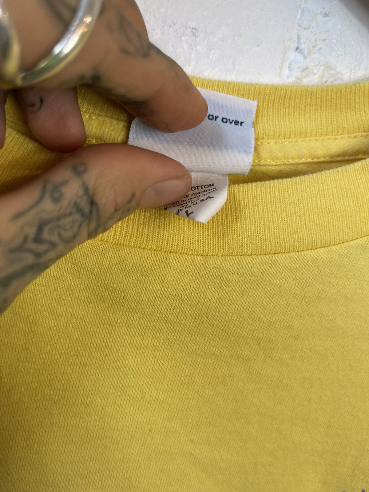 Vintage 90s PORNSTAR BRAND PORN JAPANESES SHIRT L Size US L / EU 52-54 / 3 - 3 Thumbnail