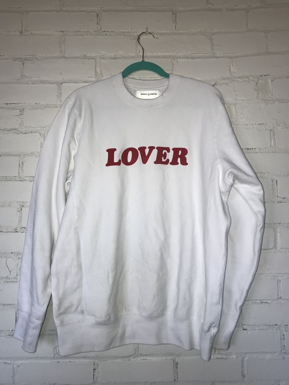 BIANCA CHANDON * Grail * OG Bianca Chandon “ Lover “ Crewneck Size US M / EU 48-50 / 2 - 2 Thumbnail