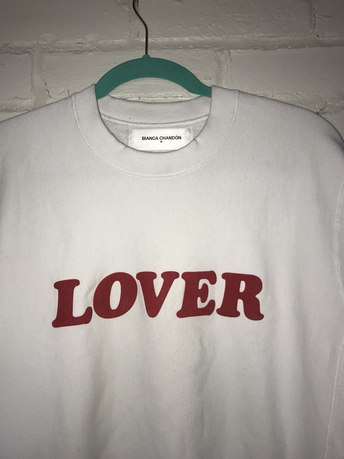 BIANCA CHANDON * Grail * OG Bianca Chandon “ Lover “ Crewneck Size US M / EU 48-50 / 2 - 3 Thumbnail