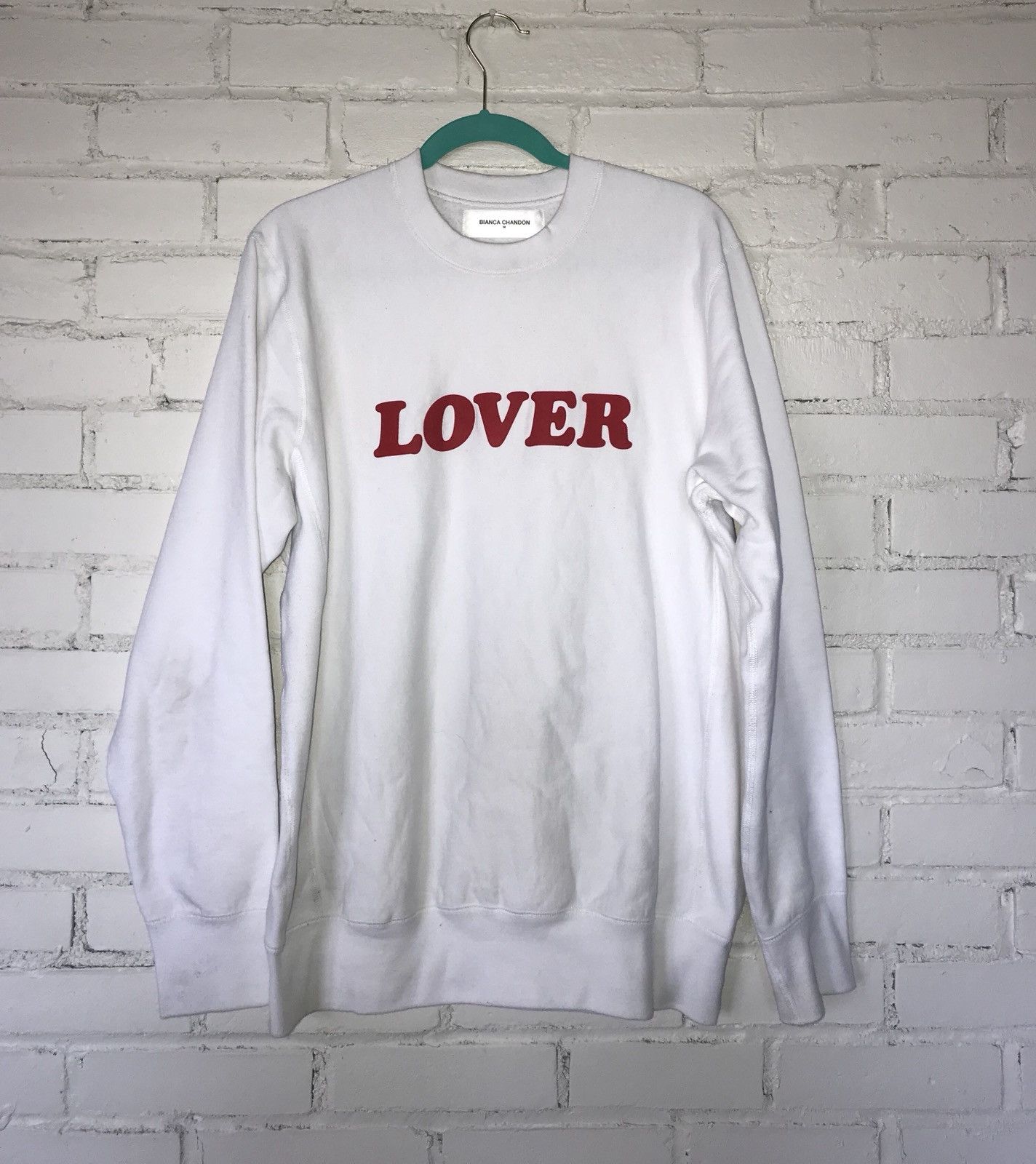 BIANCA CHANDON * Grail * OG Bianca Chandon “ Lover “ Crewneck Size US M / EU 48-50 / 2 - 1 Thumbnail
