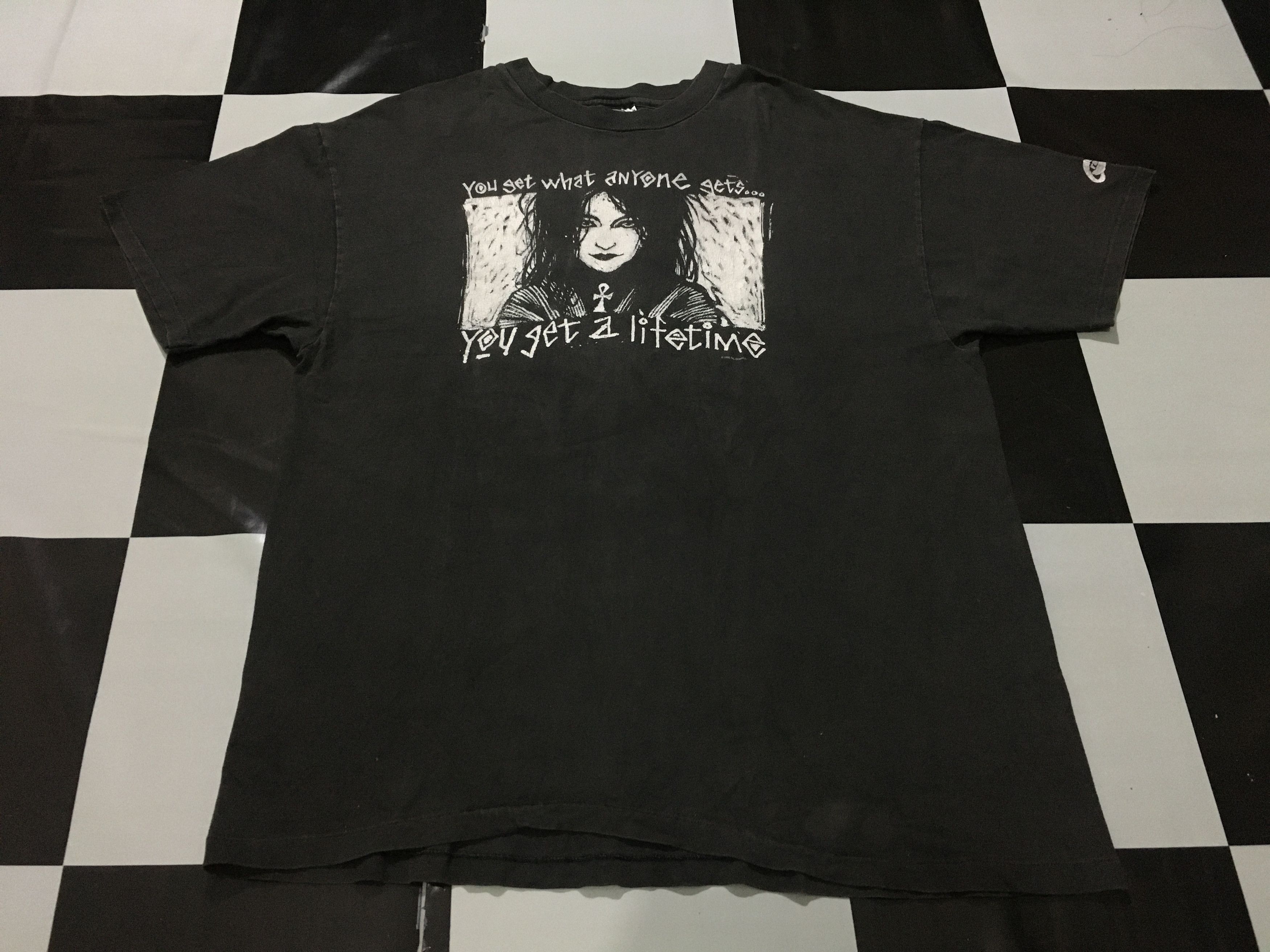 Cartoon Network × DC Comics × Vintage Vintage Death The Sandman Shirt 1995 DC Comics Neil Gaiman Size US XL / EU 56 / 4 - 2 Thumbnail