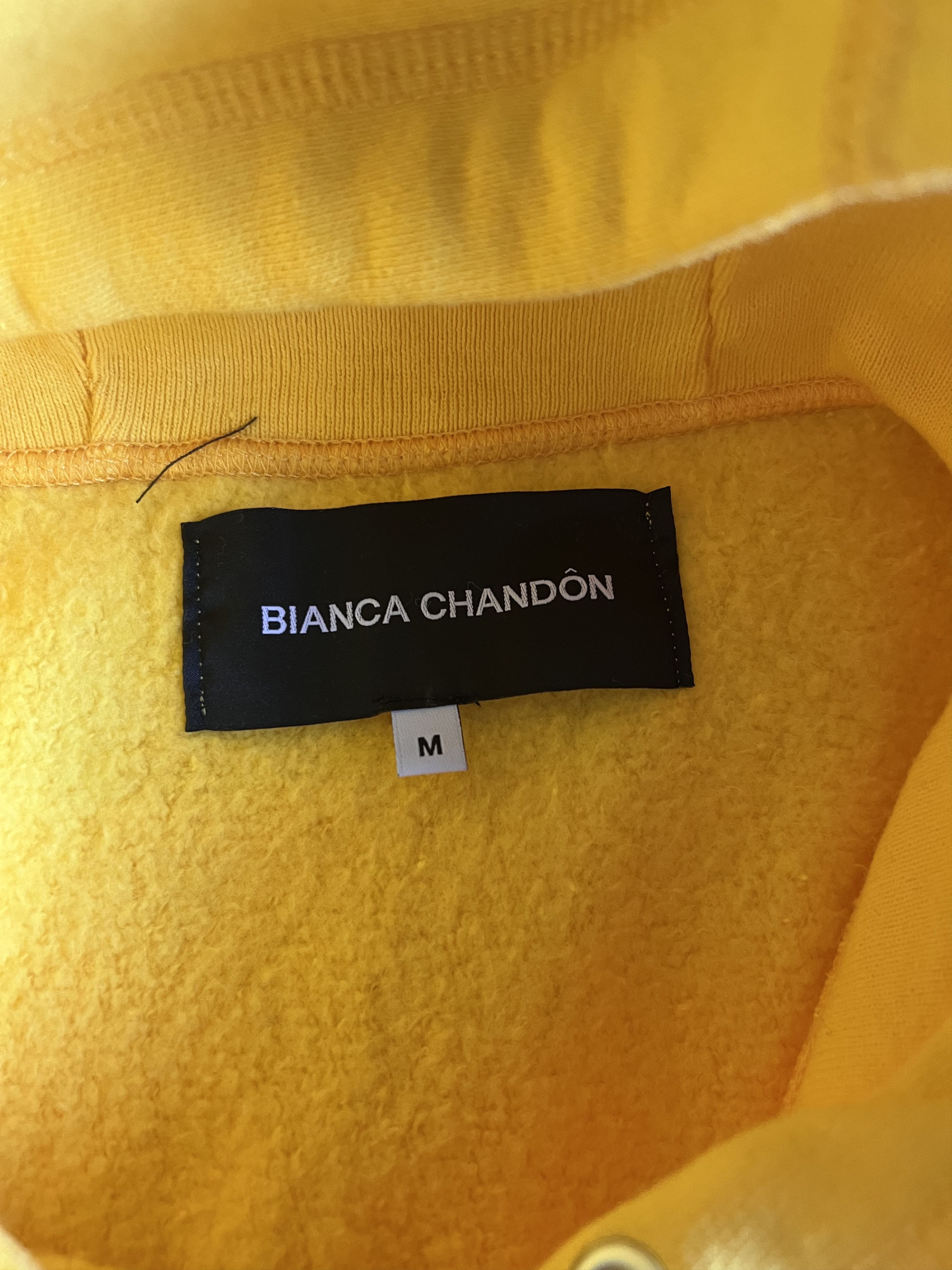BIANCA CHANDON Bianca Chandon Lover Flame Hearts Hoodie Yellow Size US M / EU 48-50 / 2 - 5 Thumbnail