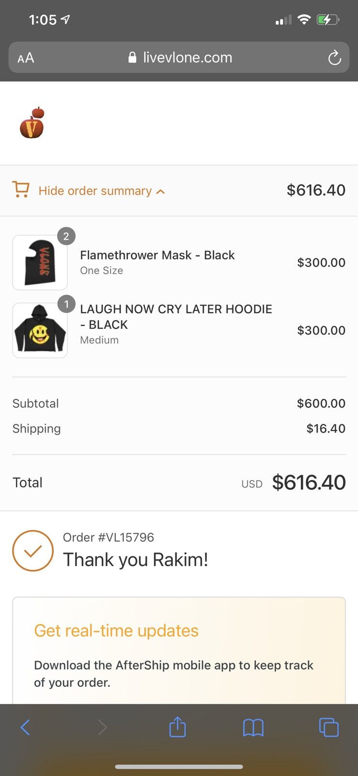 Vlone LAST ONE‼️ VLONE Flamethrower Mask 🔥 Size ONE SIZE - 3 Thumbnail