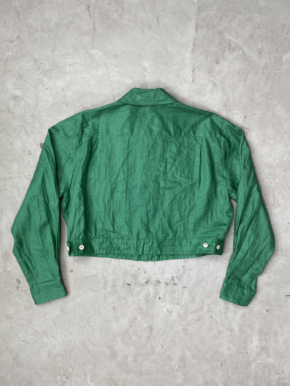 Comme des Garcons Homme Plus 1988 CDGHP Sample Cropped Jacket Size US M / EU 48-50 / 2 - 2 Thumbnail