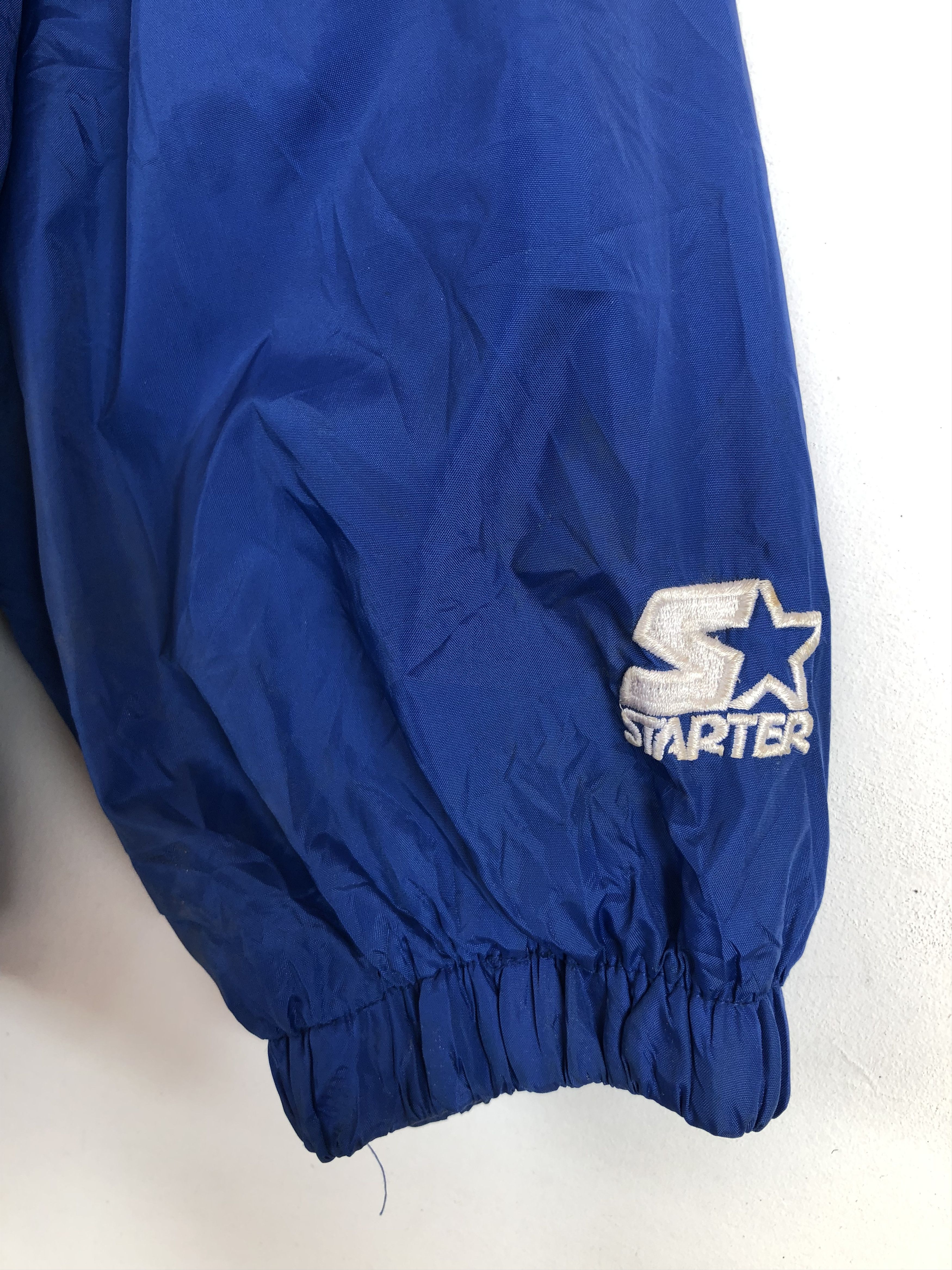 MLB VINTAGE 1995 NOMO LA DODGERS OVERSIZE COACH JACKET Size US L / EU 52-54 / 3 - 6 Thumbnail