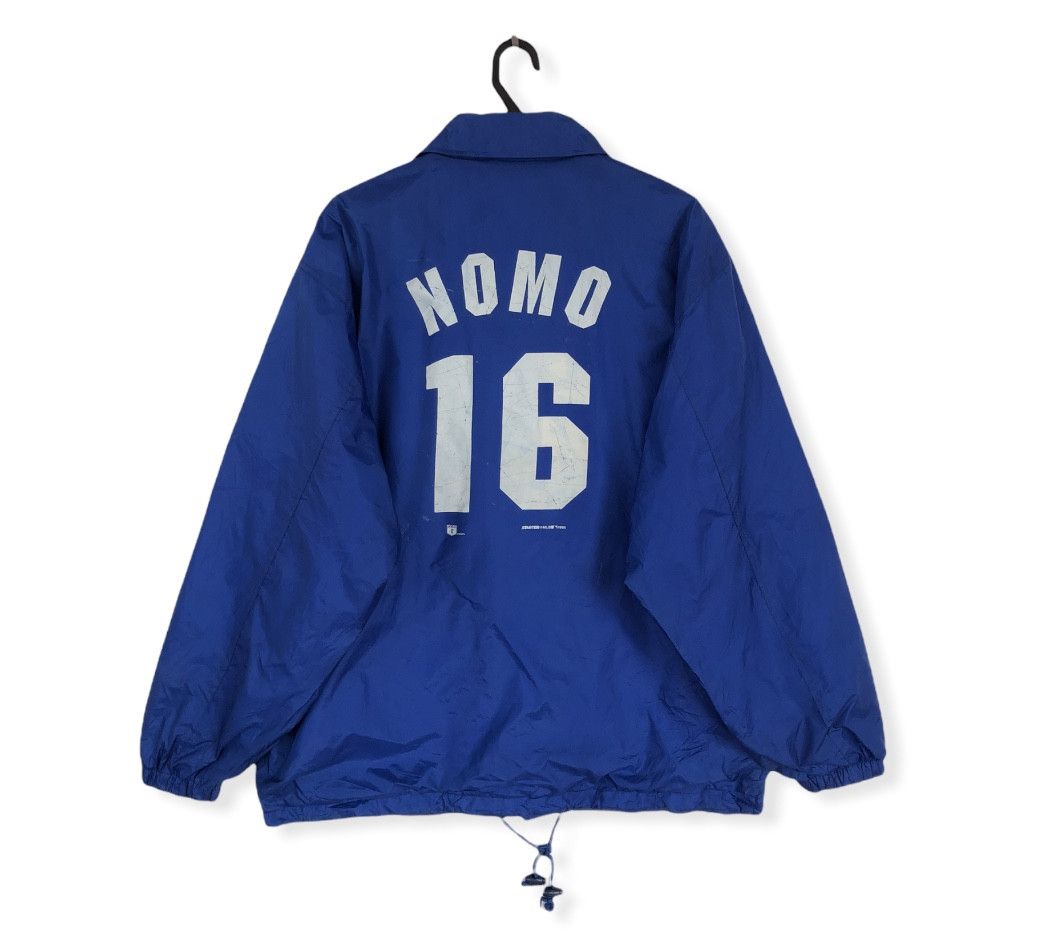 MLB VINTAGE 1995 NOMO LA DODGERS OVERSIZE COACH JACKET Size US L / EU 52-54 / 3 - 2 Thumbnail
