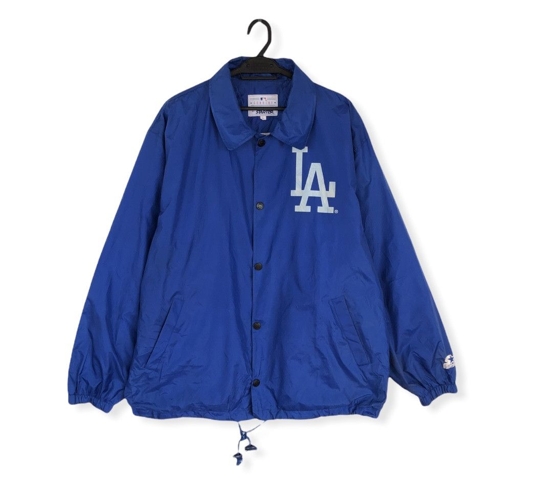 MLB VINTAGE 1995 NOMO LA DODGERS OVERSIZE COACH JACKET Size US L / EU 52-54 / 3 - 1 Thumbnail