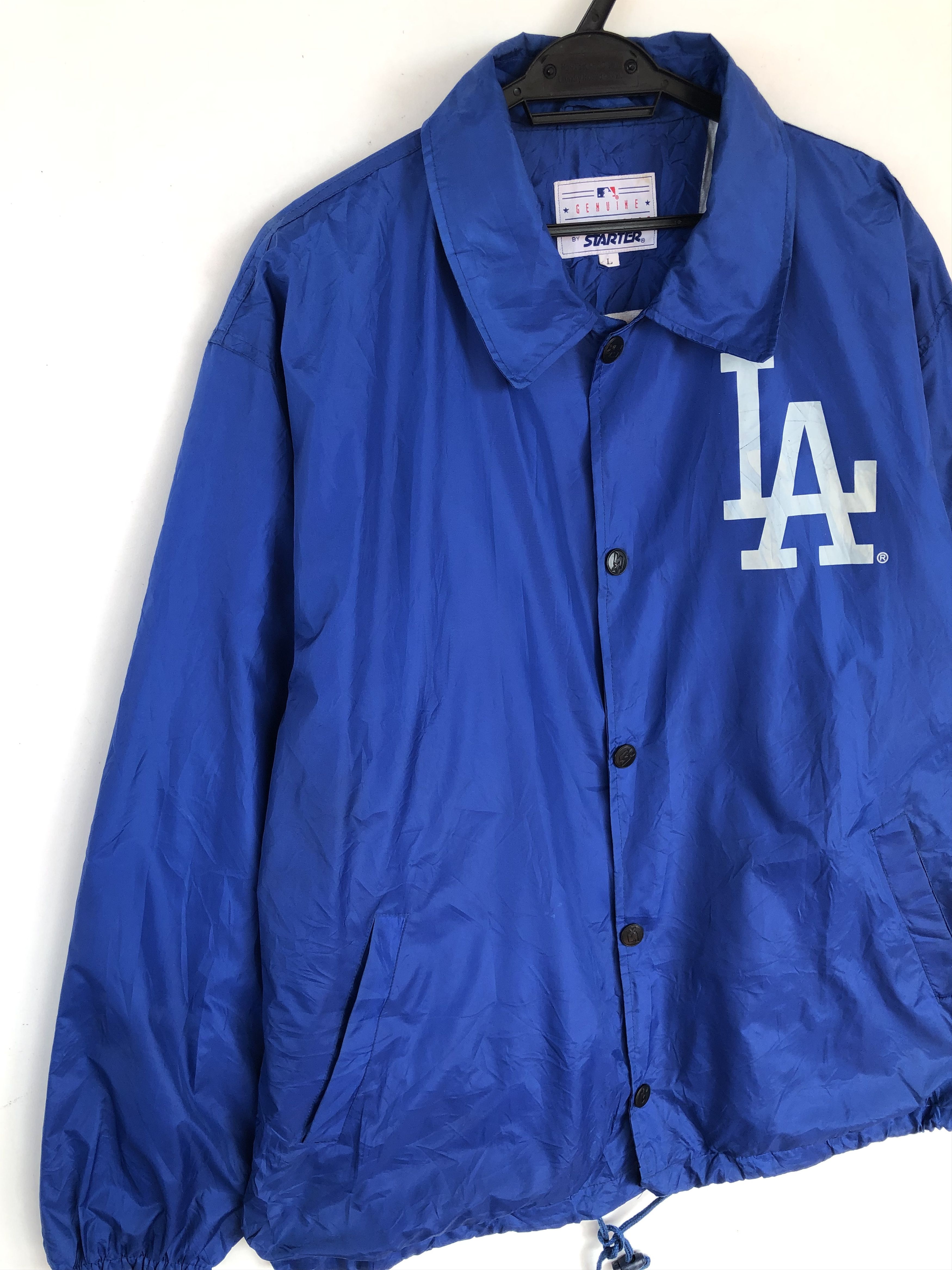MLB VINTAGE 1995 NOMO LA DODGERS OVERSIZE COACH JACKET Size US L / EU 52-54 / 3 - 5 Thumbnail