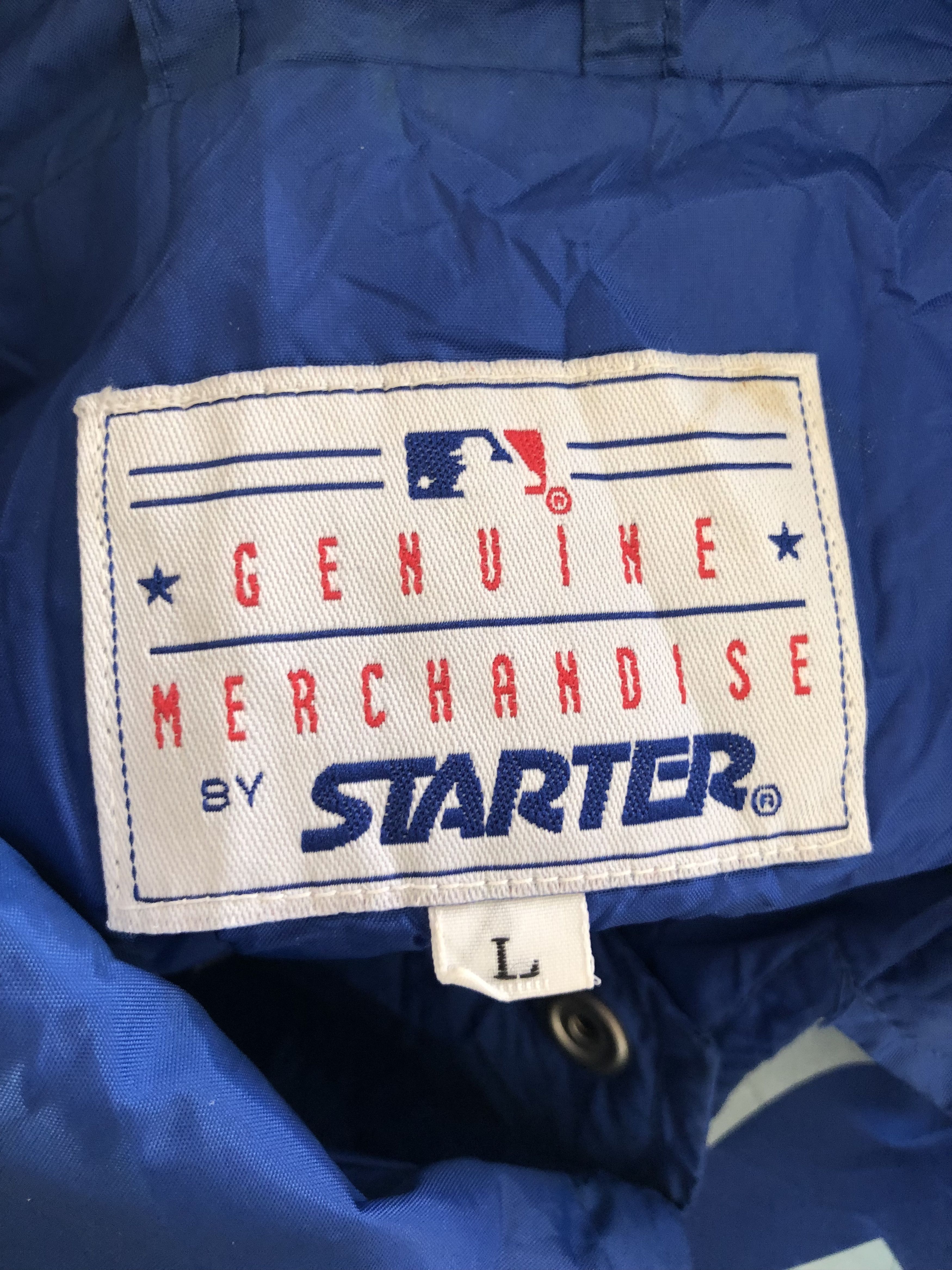 MLB VINTAGE 1995 NOMO LA DODGERS OVERSIZE COACH JACKET Size US L / EU 52-54 / 3 - 13 Thumbnail