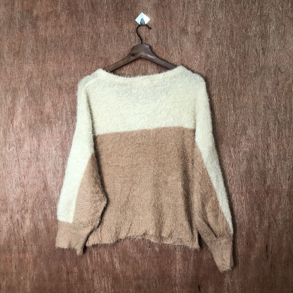 Japanese Brand Anne Backet Brown Shag Shaggy Fur Mohair Knitwear #6468 Size M / US 6-8 / IT 42-44 - 8 Thumbnail