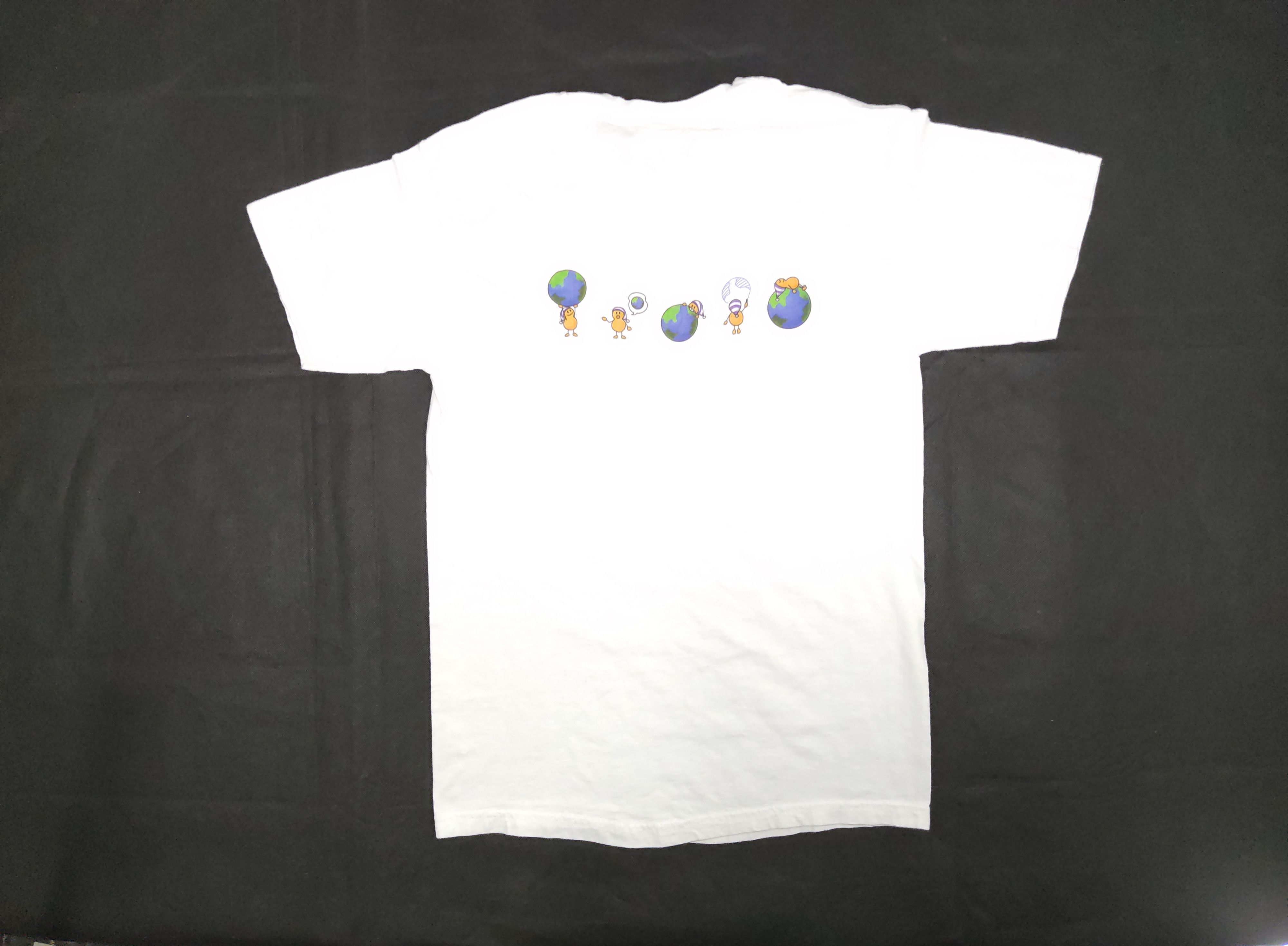 Hanes Vintage 90s Amikai by Hanes Size S Safe Earth Promo Tee Size US S / EU 44-46 / 1 - 2 Thumbnail