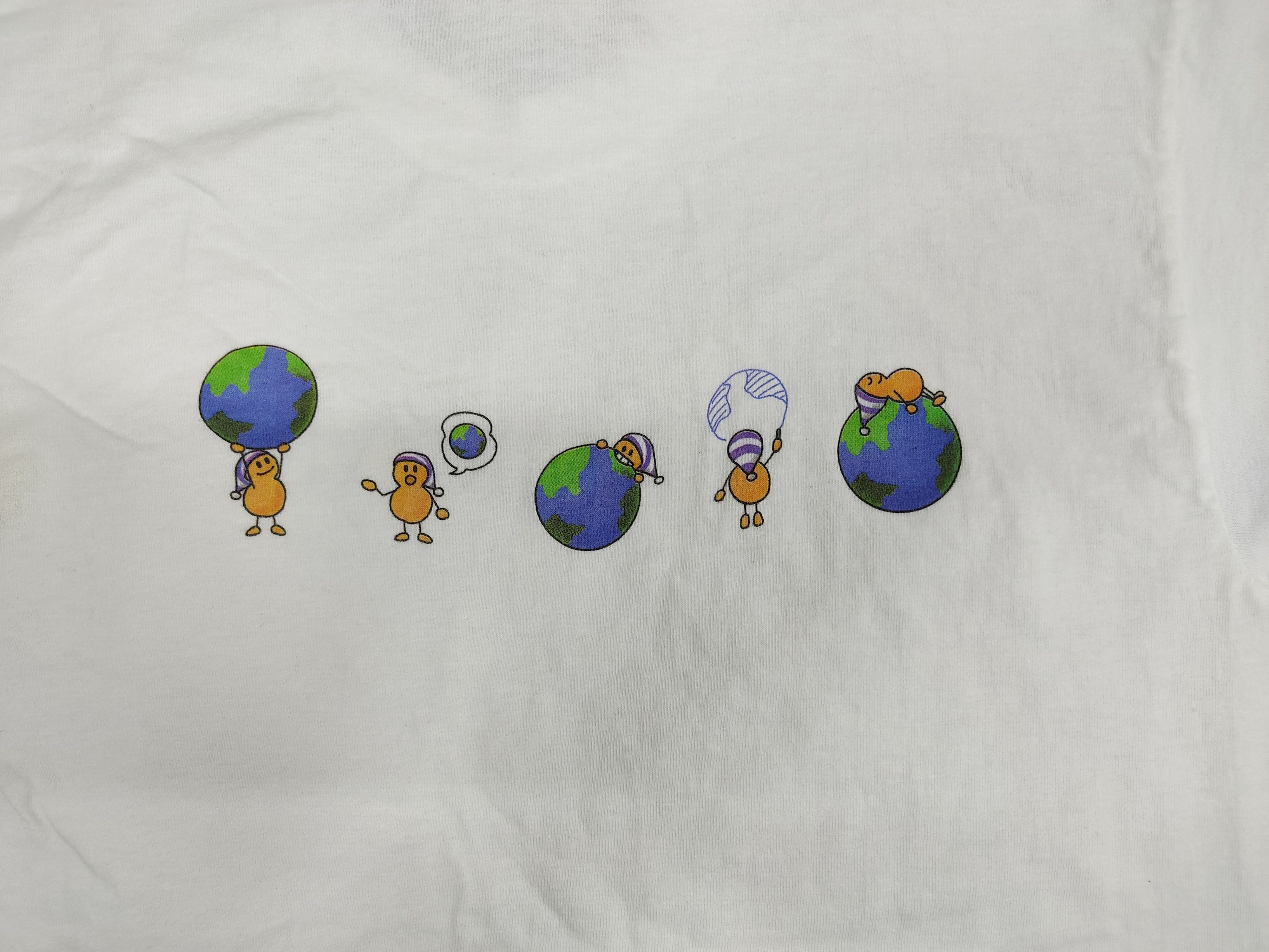 Hanes Vintage 90s Amikai by Hanes Size S Safe Earth Promo Tee Size US S / EU 44-46 / 1 - 4 Thumbnail