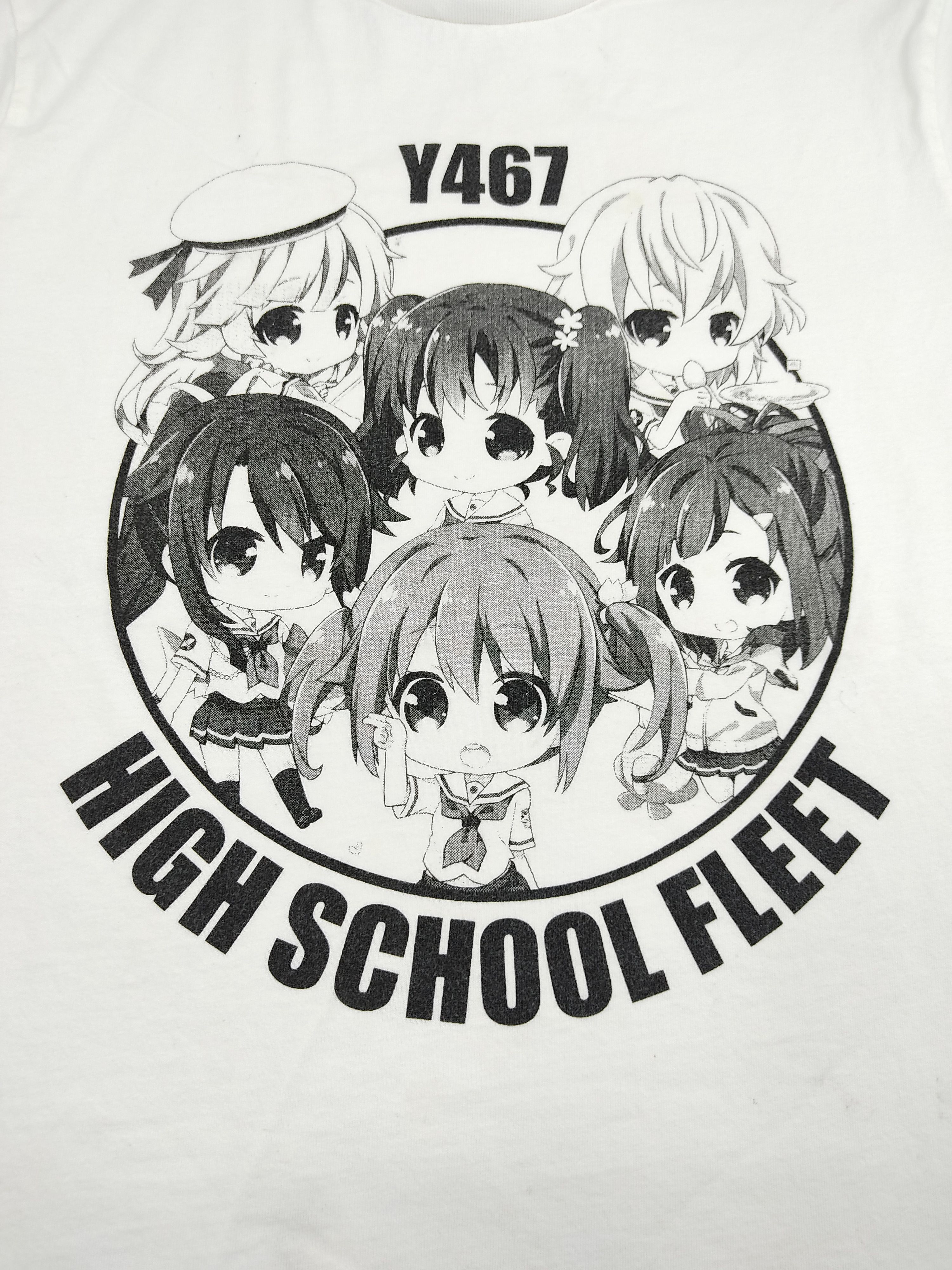 Anime High School Fleet Haifuri Japanese Anime Movie Mermaids Size US M / EU 48-50 / 2 - 2 Thumbnail