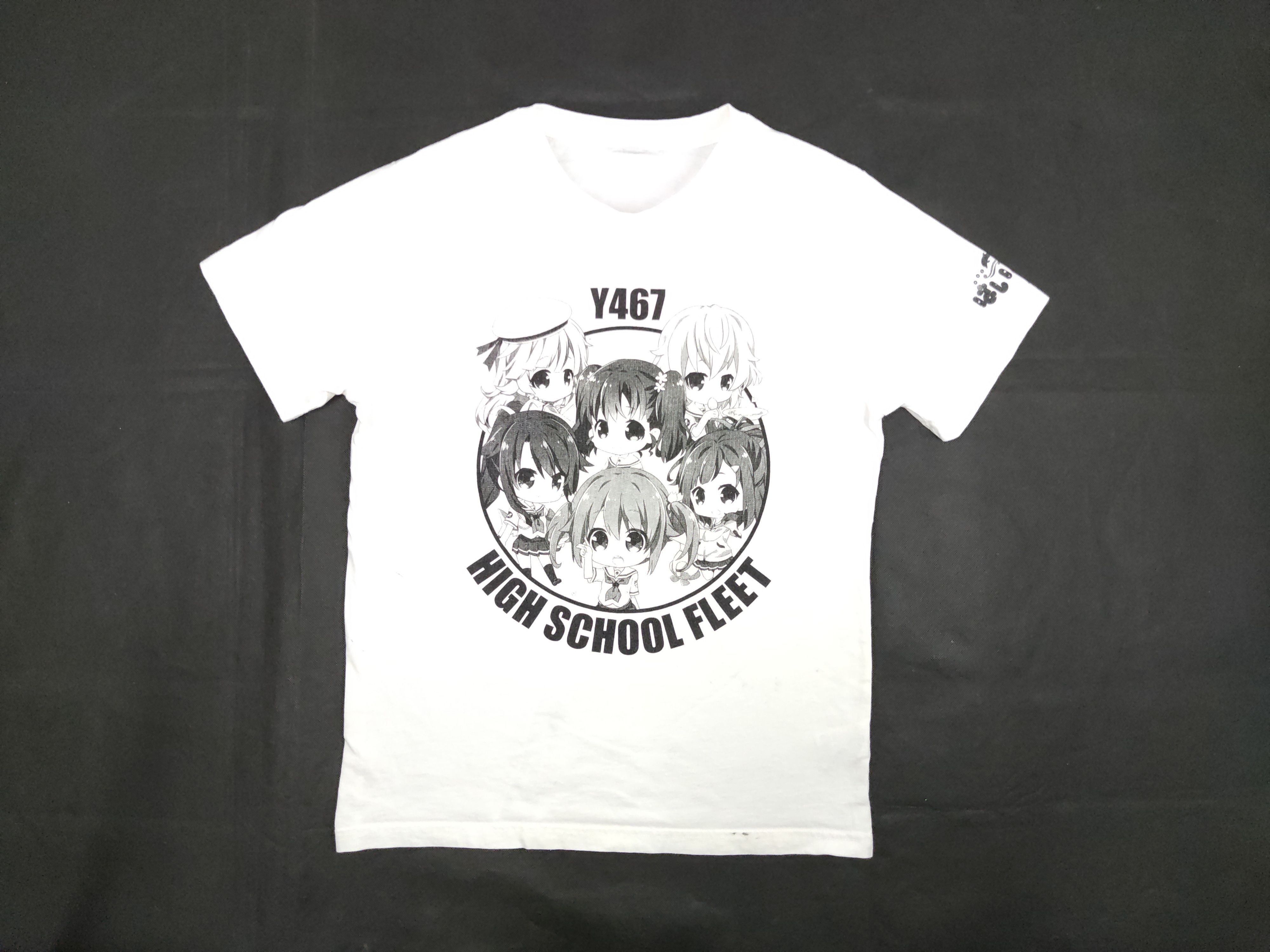 image of Anima High School Fleet Haifuri Japanese Anime Movie Mermaids in White, Men's (Size Medium)
