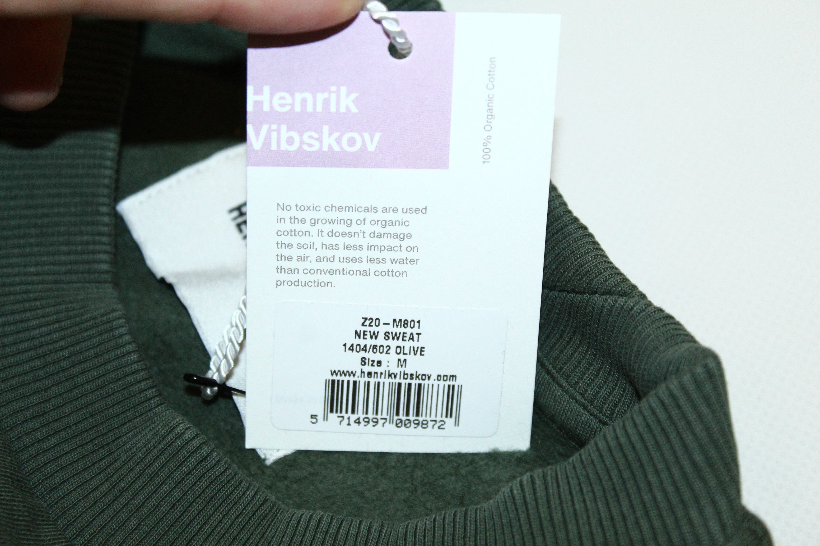 Henrik Vibskov NWT Henrik Vibskov Print Organic Cotton Baggy Sweatshirt Size US M / EU 48-50 / 2 - 5 Thumbnail