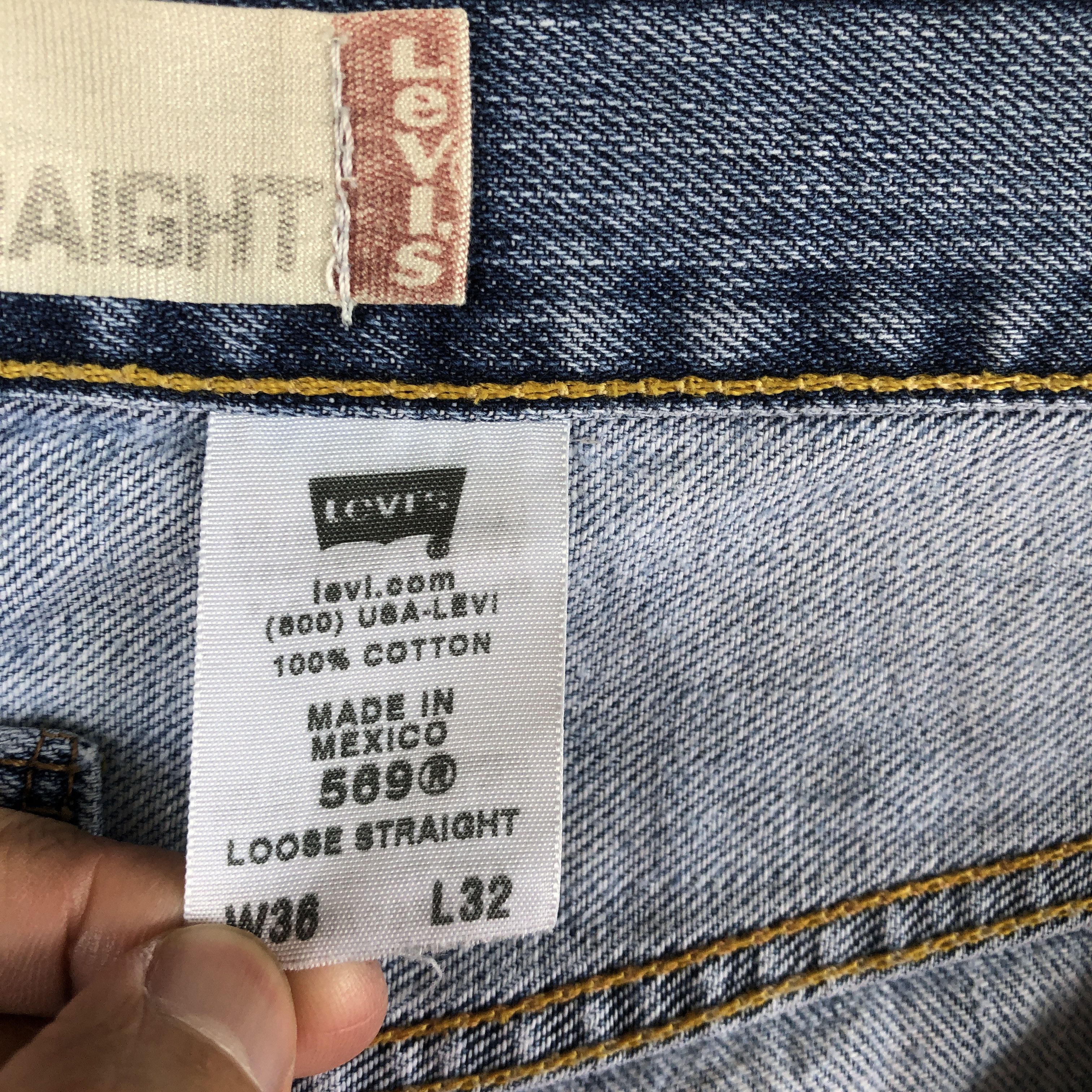 Levi's Vintage Levis Reworked Paisley Sashiko Jeans Levi's Denim Size US 36 / EU 52 - 11 Thumbnail