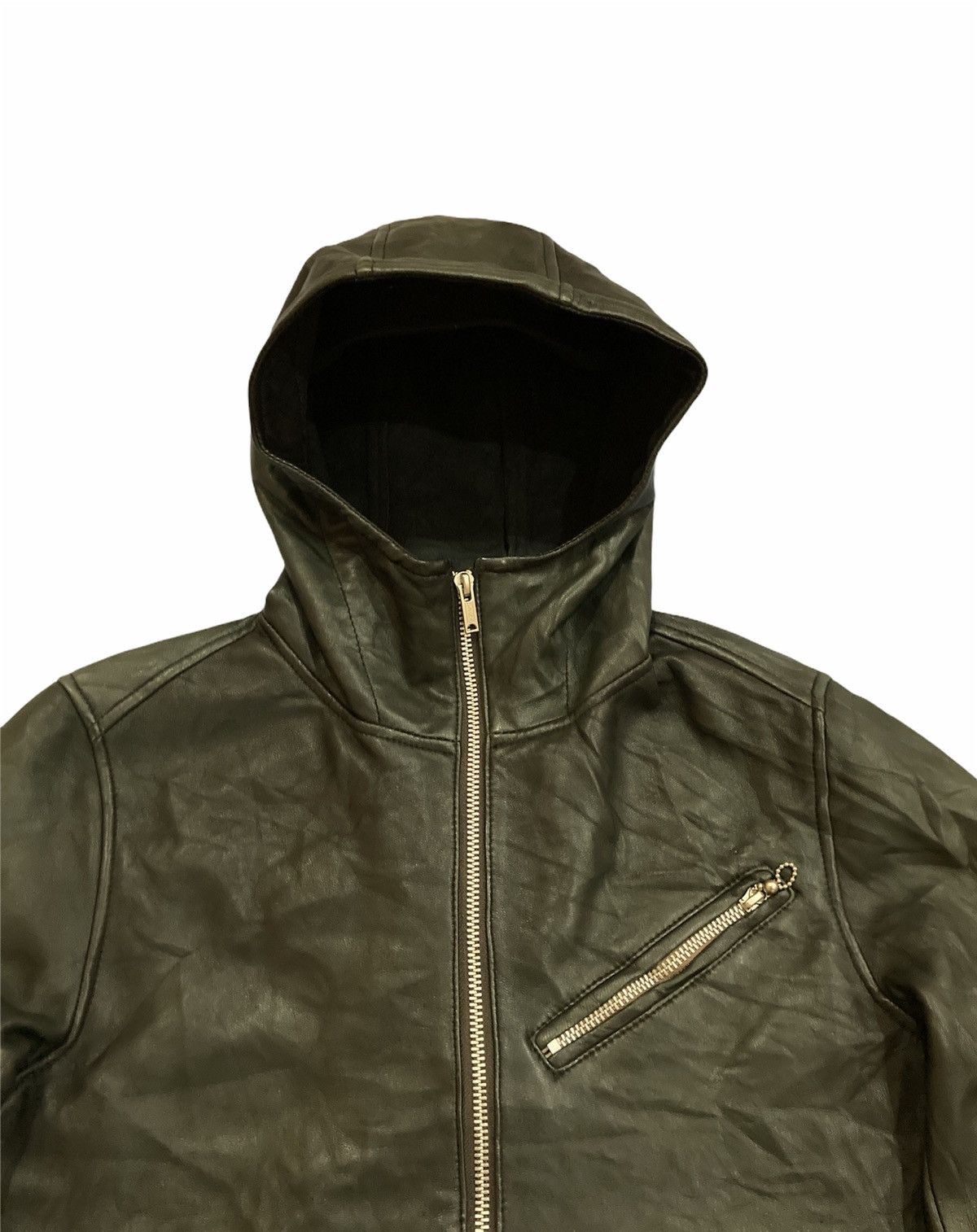 Hysteric Glamour × Japanese Brand Distressed Hysteric Glamour Leather Jacket Size US S / EU 44-46 / 1 - 4 Thumbnail