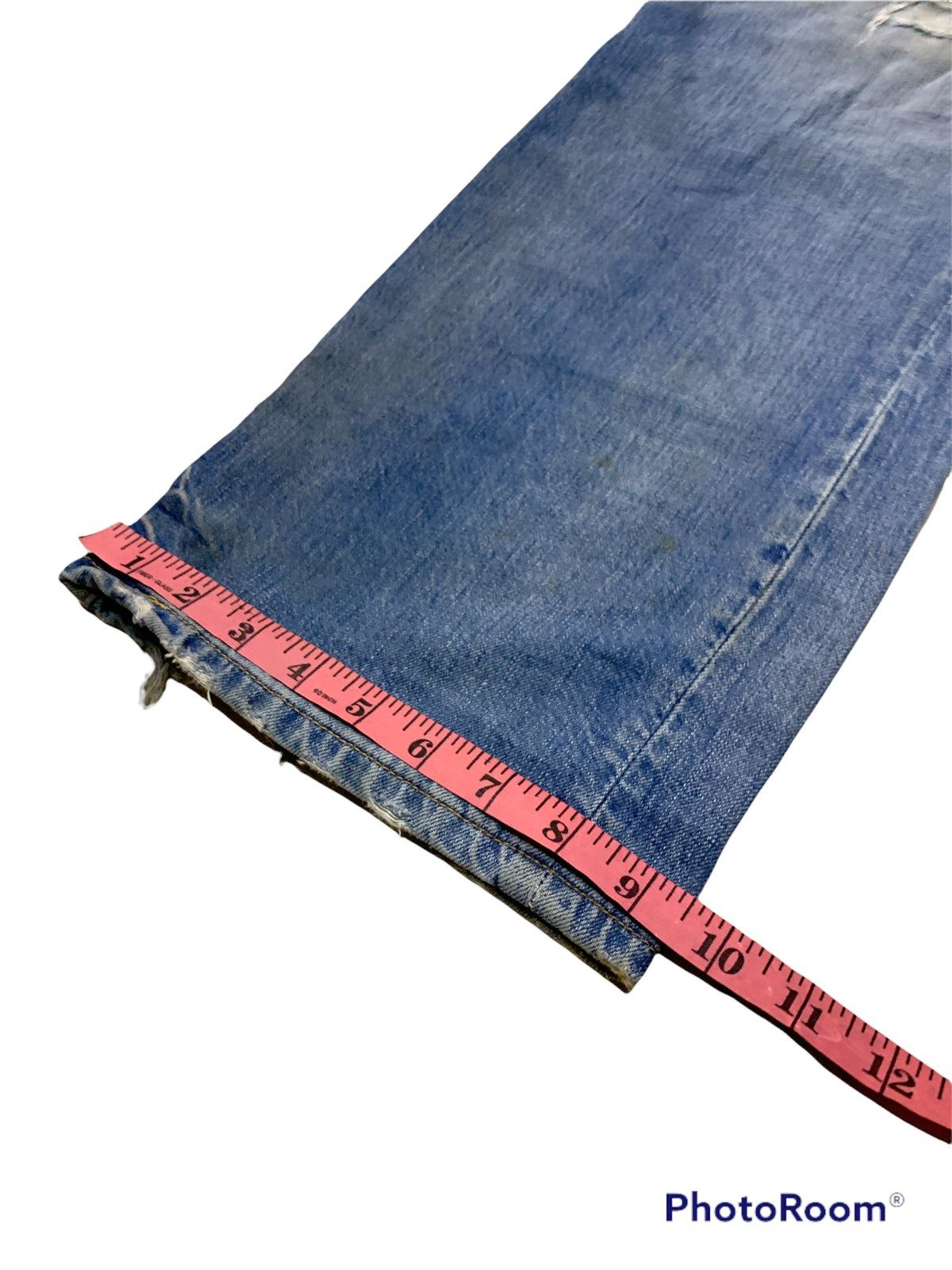 Levi's DISTRESSED DESTROYED LEVI'S 501 PATCHES HOLES JEANS Size US 36 / EU 52 - 5 Thumbnail