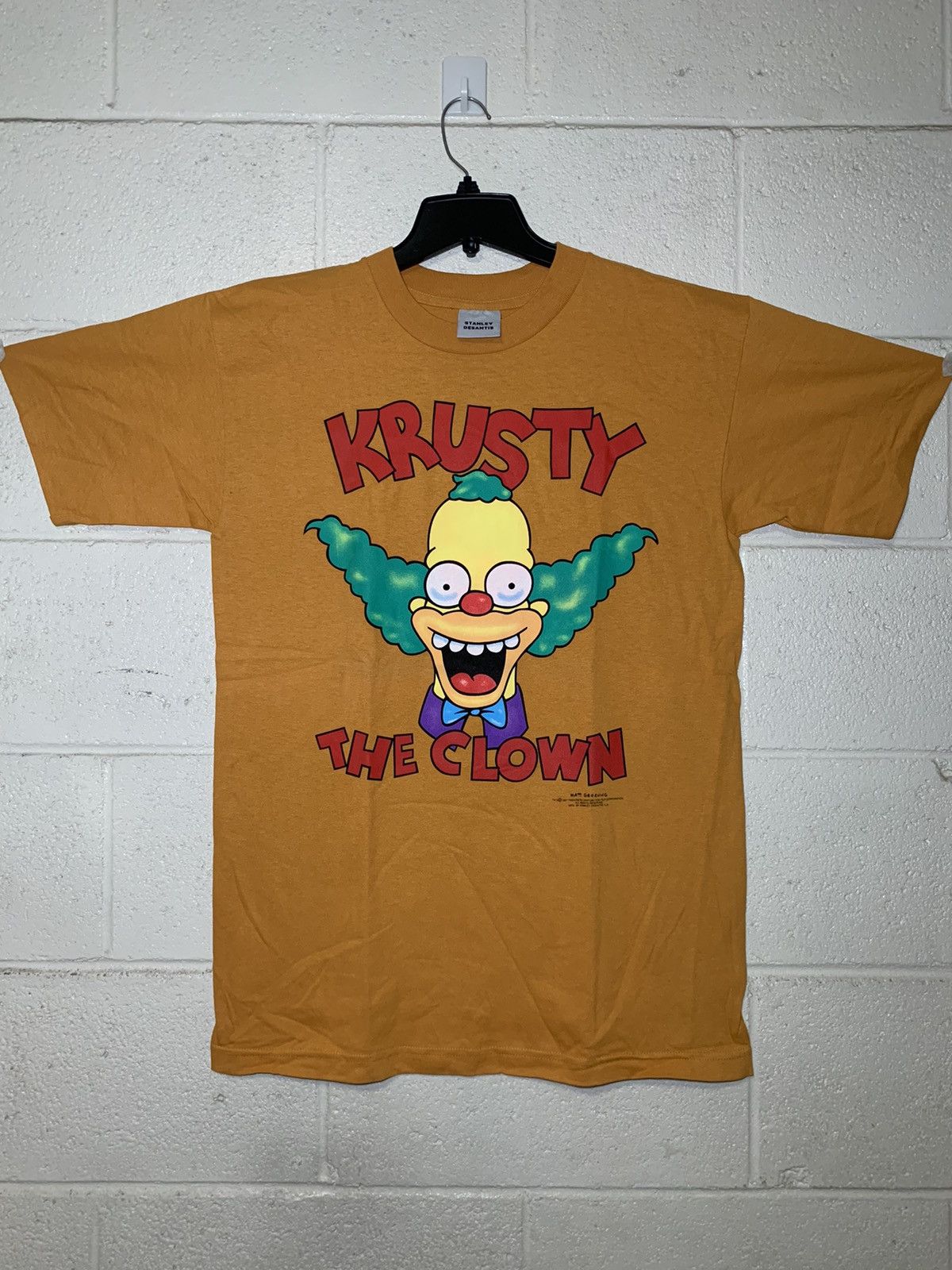 Mtv × The Simpsons × Vintage Vintage 90s The Simpsons Krusty The Clown Tshirt Size US M / EU 48-50 / 2 - 1 Thumbnail