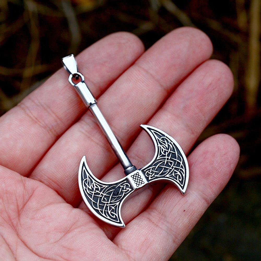 Jewelry Cool Axe Pendant Necklace Size ONE SIZE - 3 Thumbnail