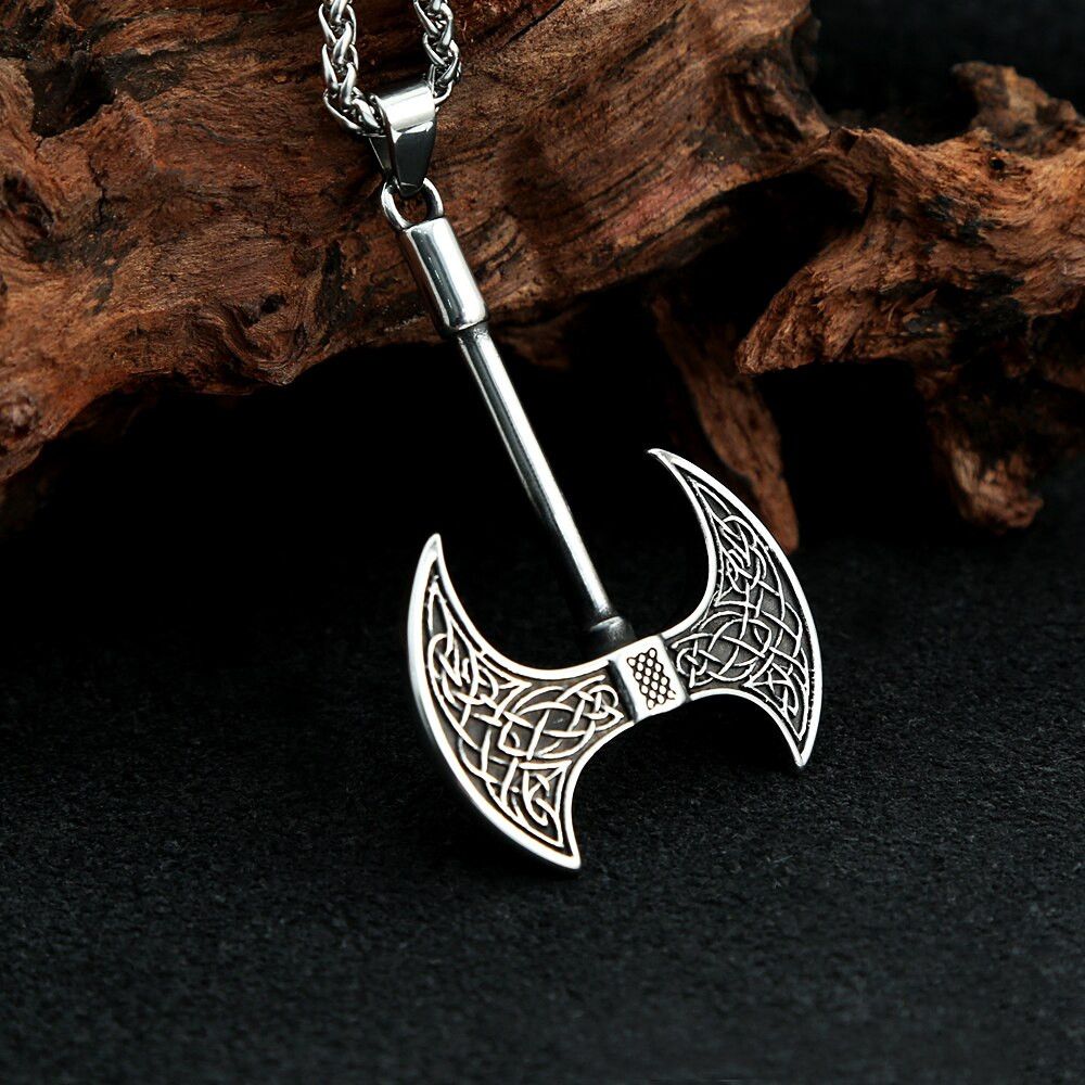Jewelry Cool Axe Pendant Necklace Size ONE SIZE - 2 Thumbnail