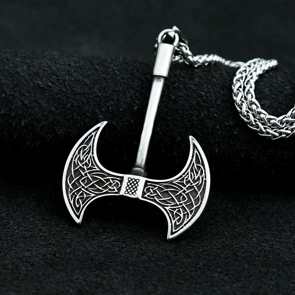 Jewelry Cool Axe Pendant Necklace Size ONE SIZE - 1 Thumbnail