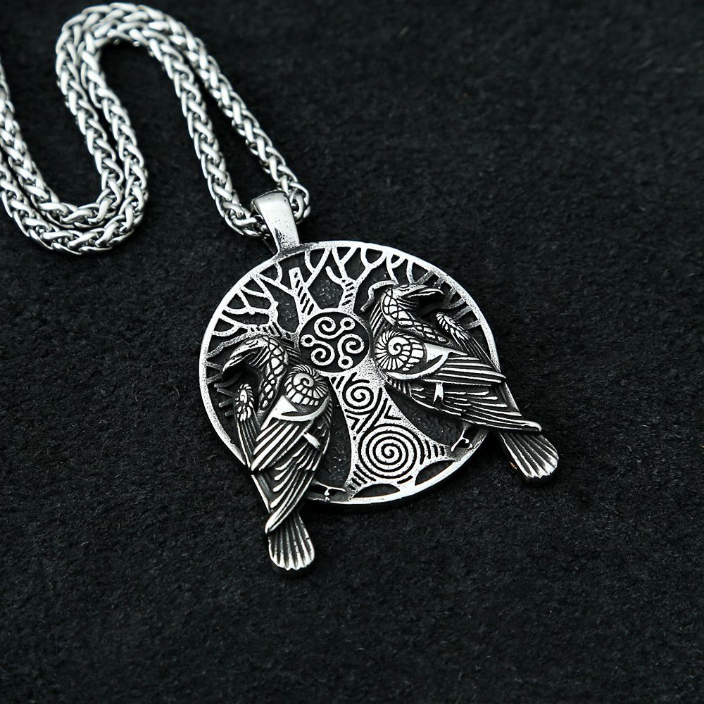 Jewelry Raven Pendant Necklace Size ONE SIZE - 2 Thumbnail