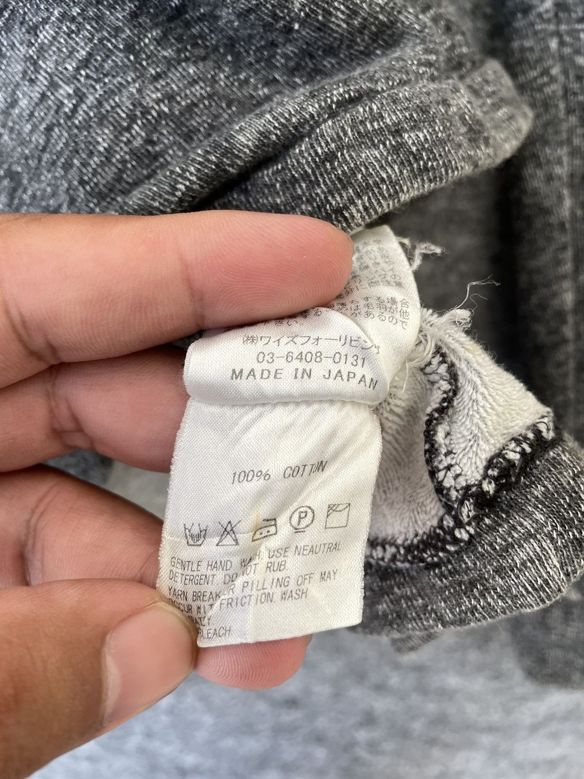 Yohji Yamamoto YOHJI YAMAMOTO YS FOR LIVING SWEATSHIRT Size US S / EU 44-46 / 1 - 7 Thumbnail