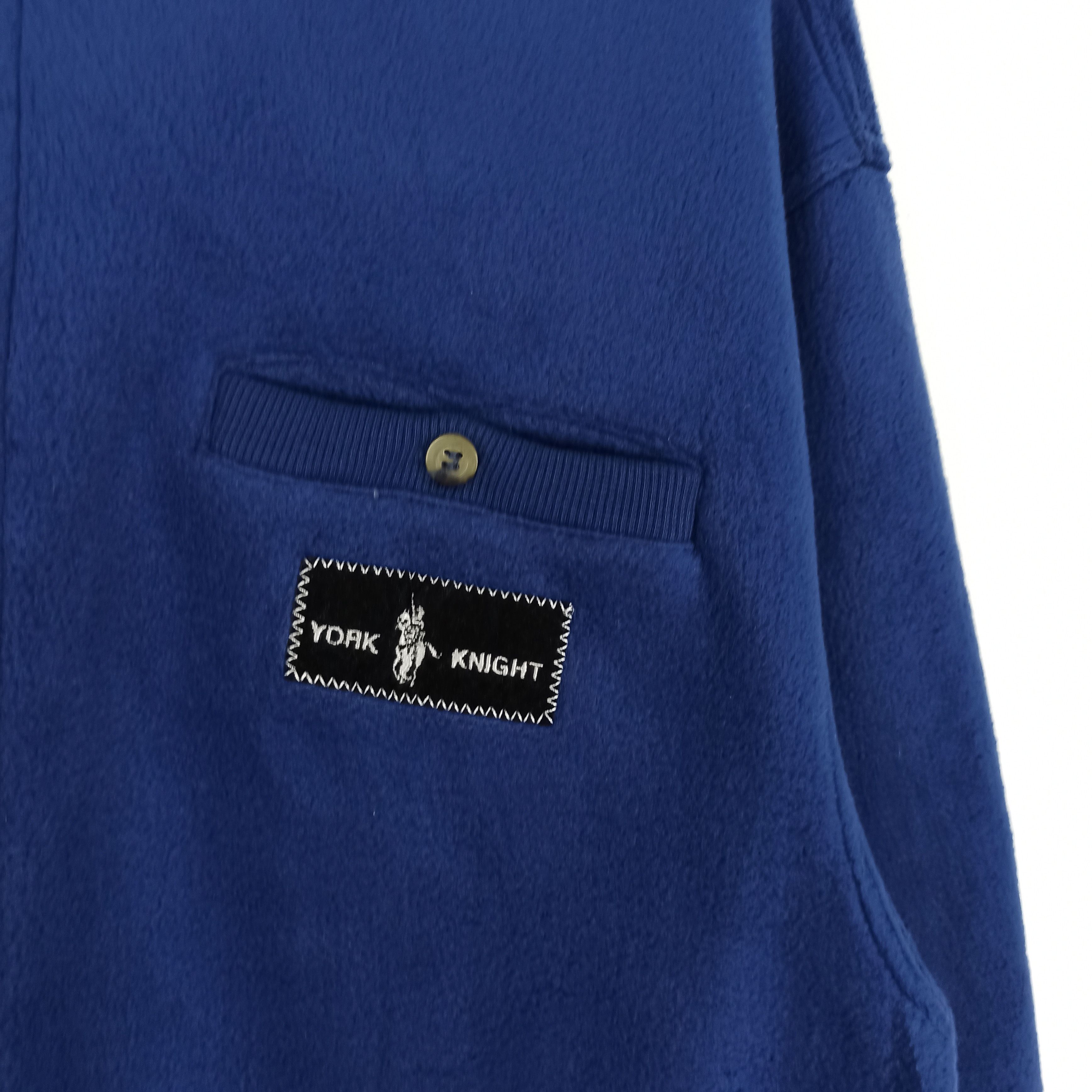 Aran Isles Knitwear 🔥Rare🔥 York Knight Sweatshirt Fleece Knitwear Japan Size US L / EU 52-54 / 3 - 4 Thumbnail