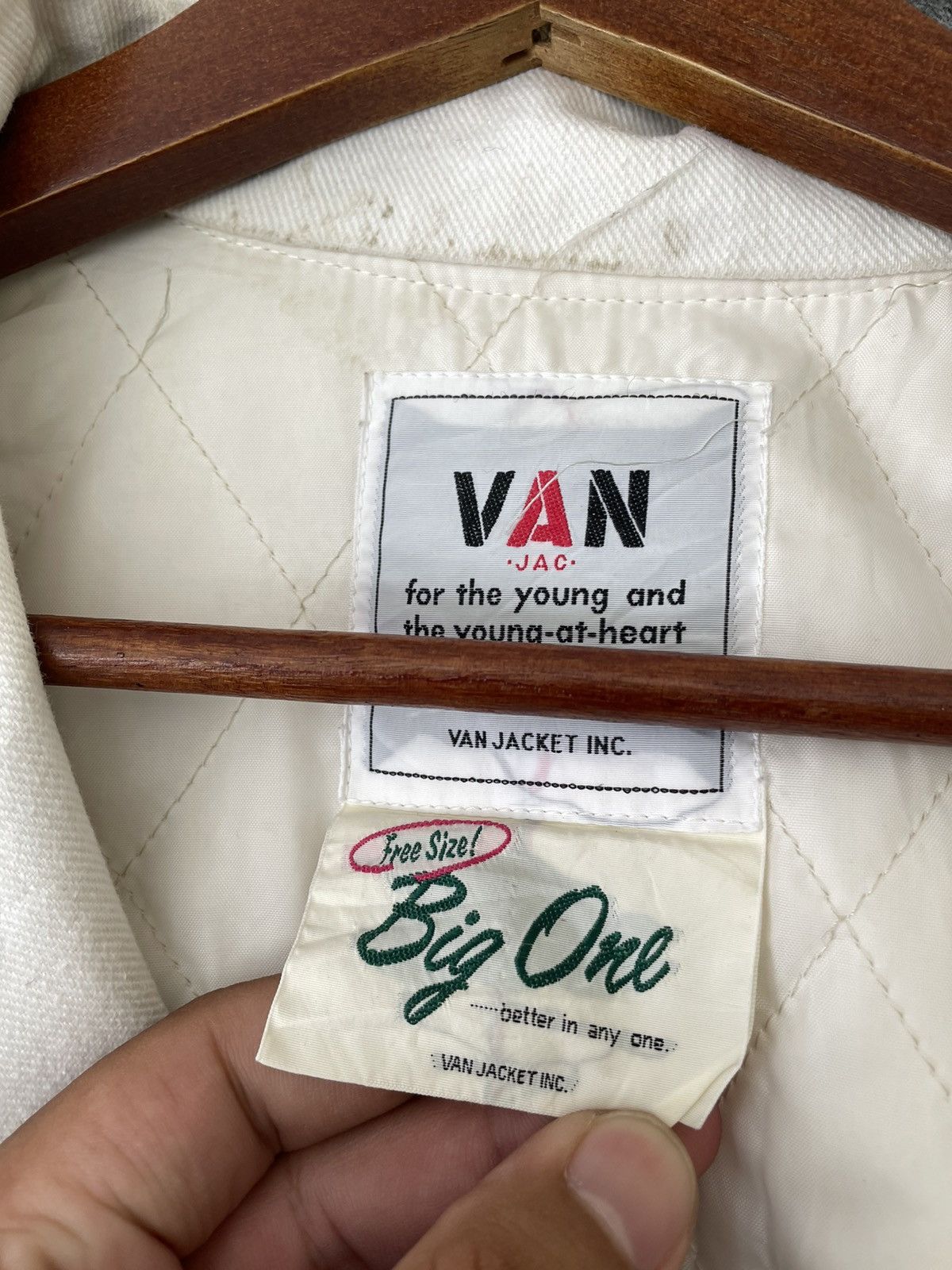 Van × Vintage VINTAGE VAN JAC BASEBALL JACKET Size US L / EU 52-54 / 3 - 7 Thumbnail
