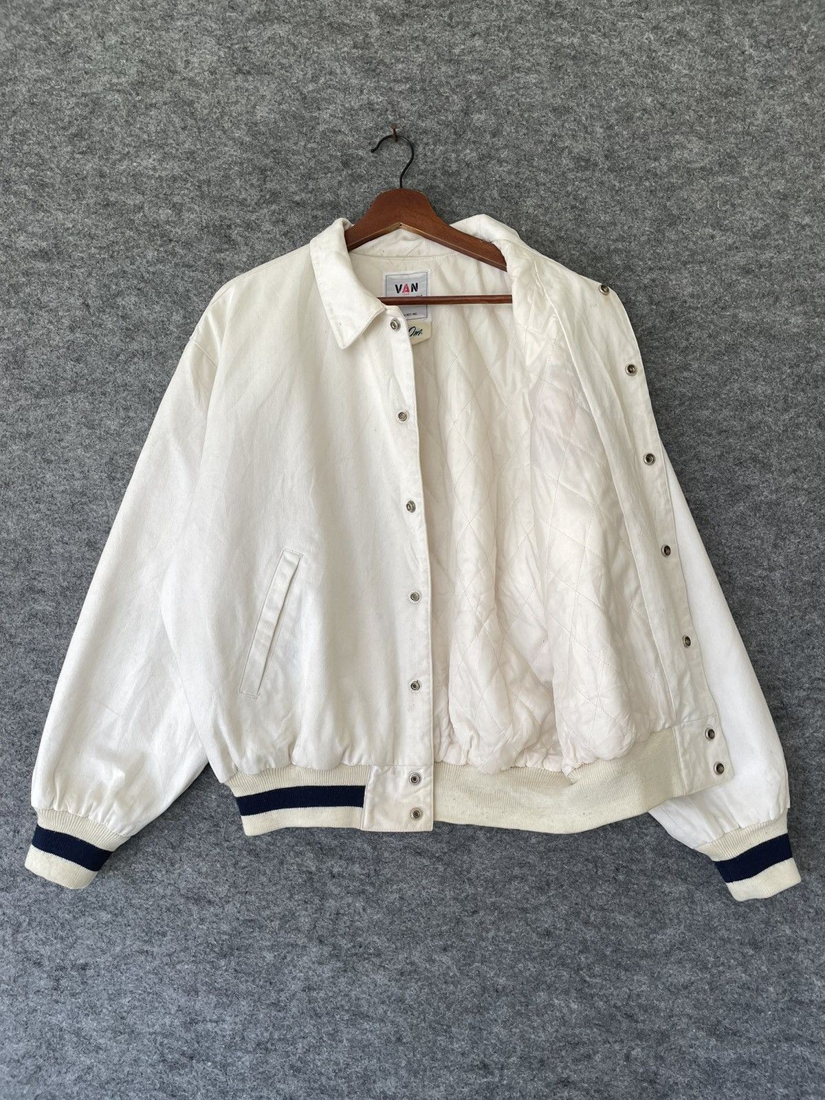 Van × Vintage VINTAGE VAN JAC BASEBALL JACKET Size US L / EU 52-54 / 3 - 5 Thumbnail