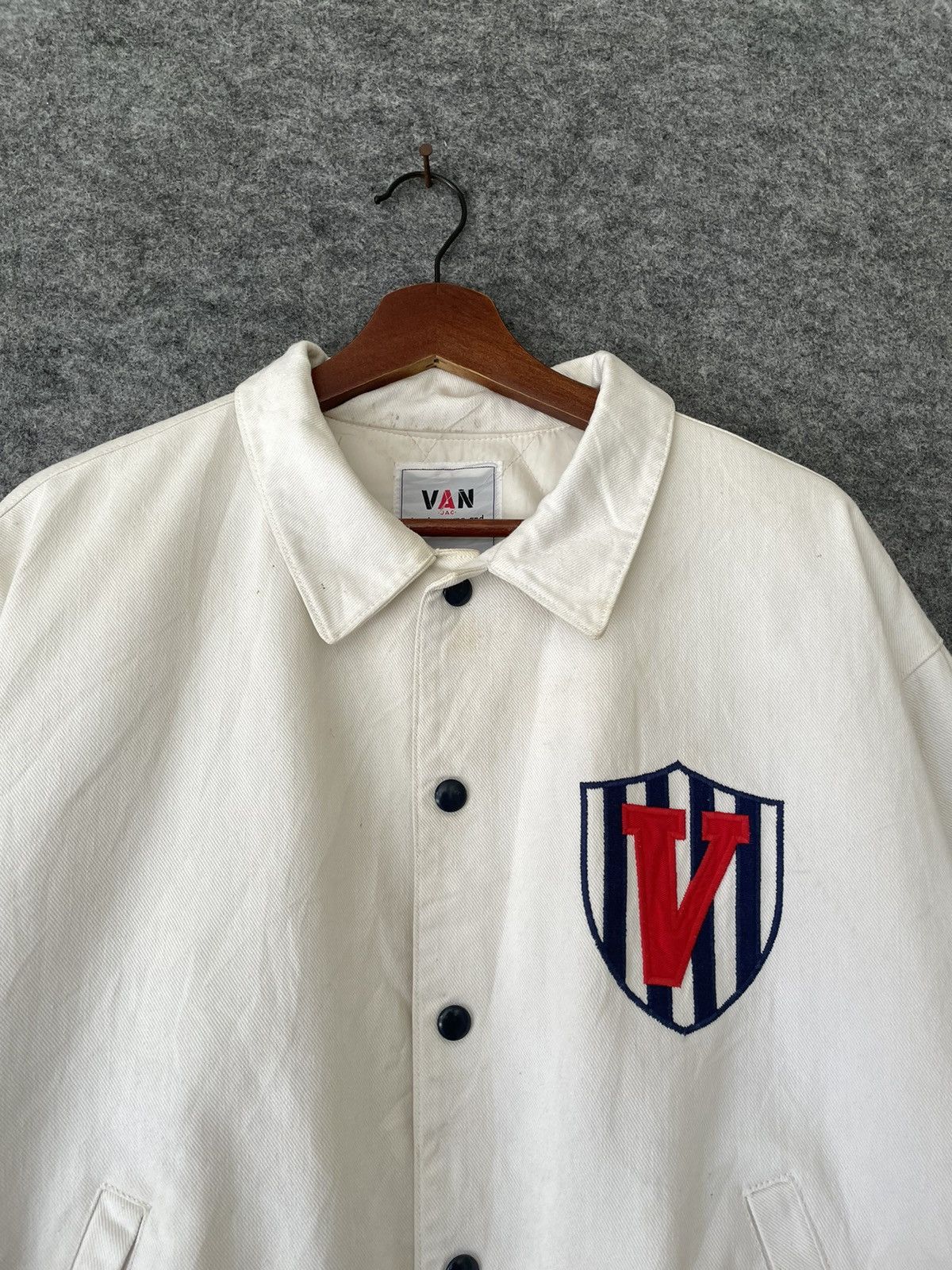 Van × Vintage VINTAGE VAN JAC BASEBALL JACKET Size US L / EU 52-54 / 3 - 2 Thumbnail