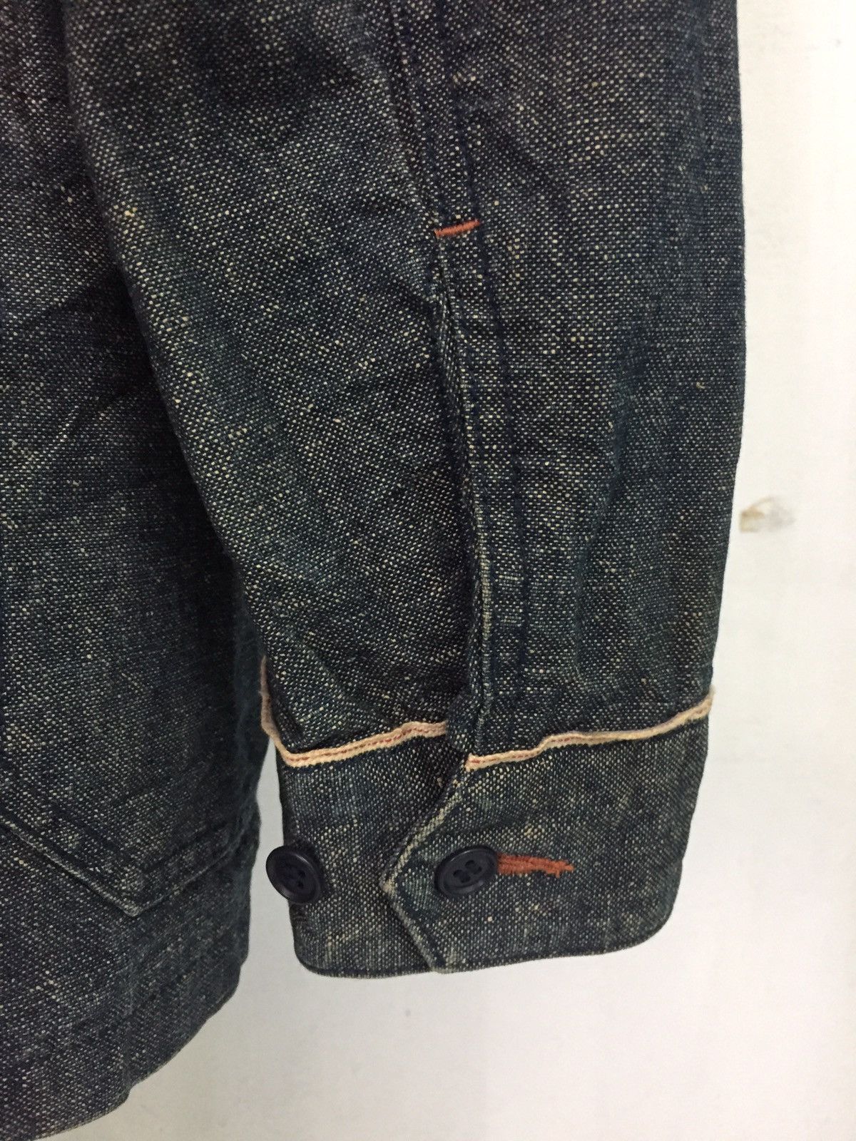 Japanese Brand Men’s Melrose Denim Style Jacket Coat Size US M / EU 48-50 / 2 - 8 Thumbnail