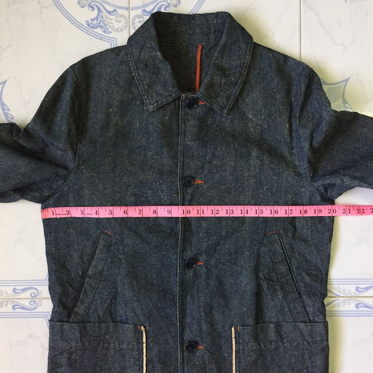 Japanese Brand Men’s Melrose Denim Style Jacket Coat Size US M / EU 48-50 / 2 - 17 Thumbnail