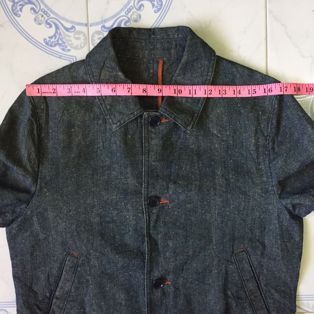 Japanese Brand Men’s Melrose Denim Style Jacket Coat Size US M / EU 48-50 / 2 - 19 Thumbnail