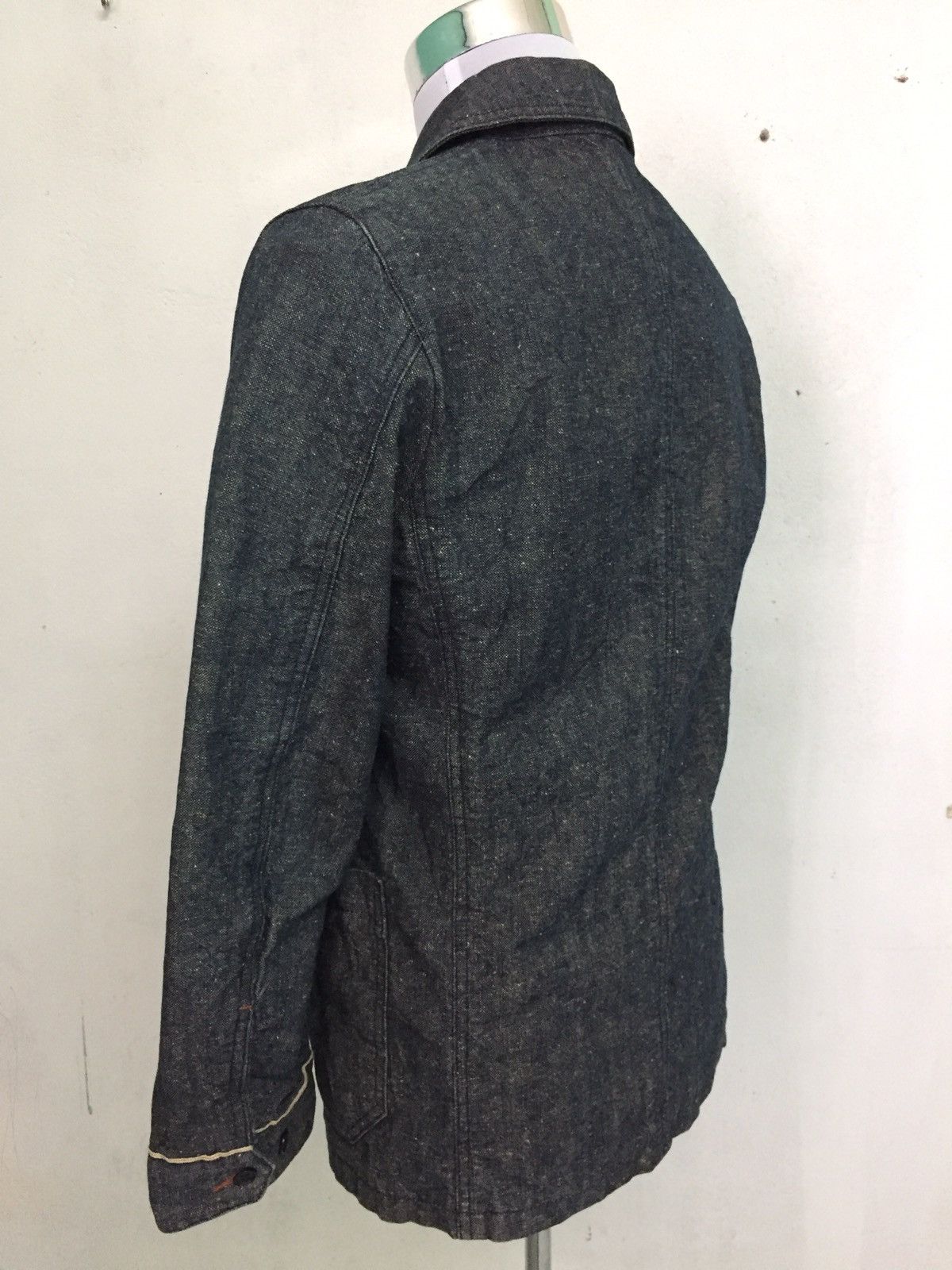 Japanese Brand Men’s Melrose Denim Style Jacket Coat Size US M / EU 48-50 / 2 - 5 Thumbnail