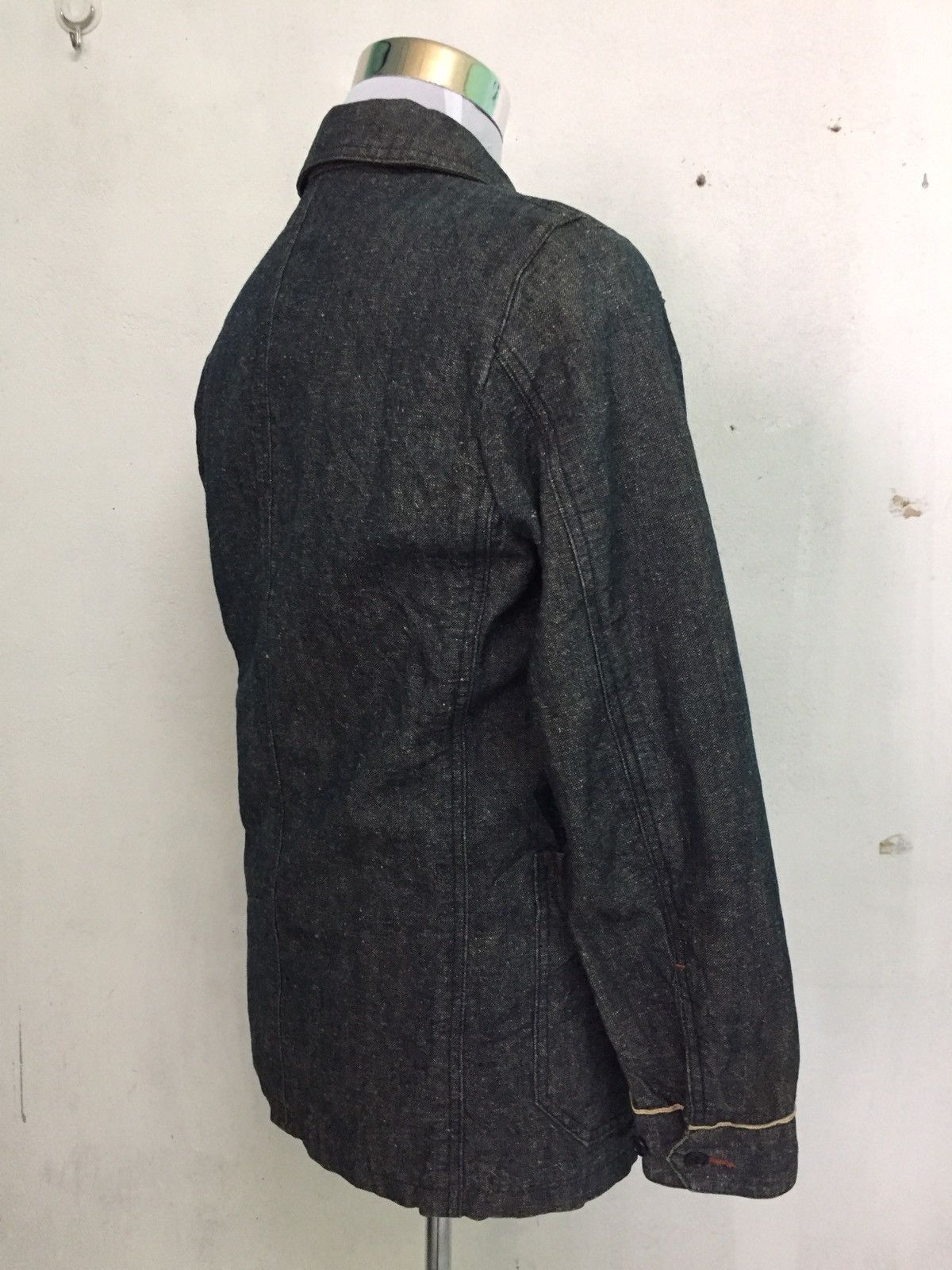 Japanese Brand Men’s Melrose Denim Style Jacket Coat Size US M / EU 48-50 / 2 - 7 Thumbnail