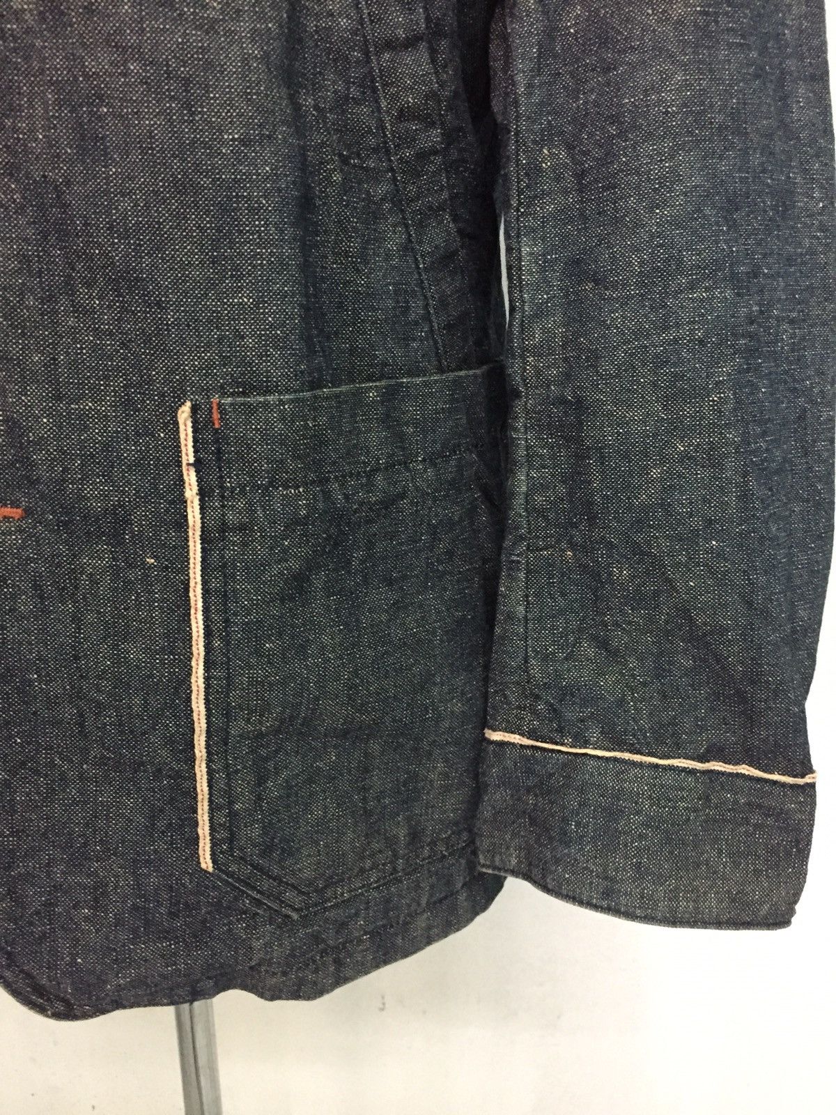 Japanese Brand Men’s Melrose Denim Style Jacket Coat Size US M / EU 48-50 / 2 - 11 Thumbnail