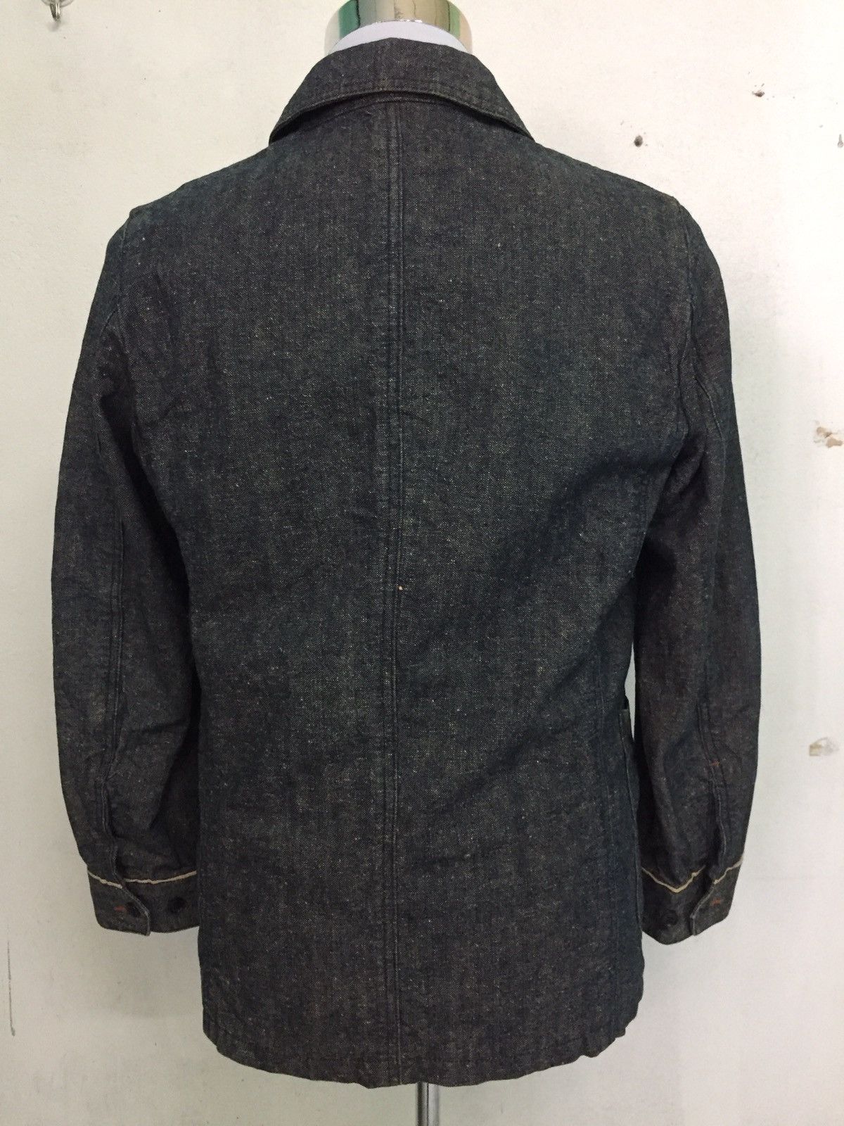 Japanese Brand Men’s Melrose Denim Style Jacket Coat Size US M / EU 48-50 / 2 - 6 Thumbnail