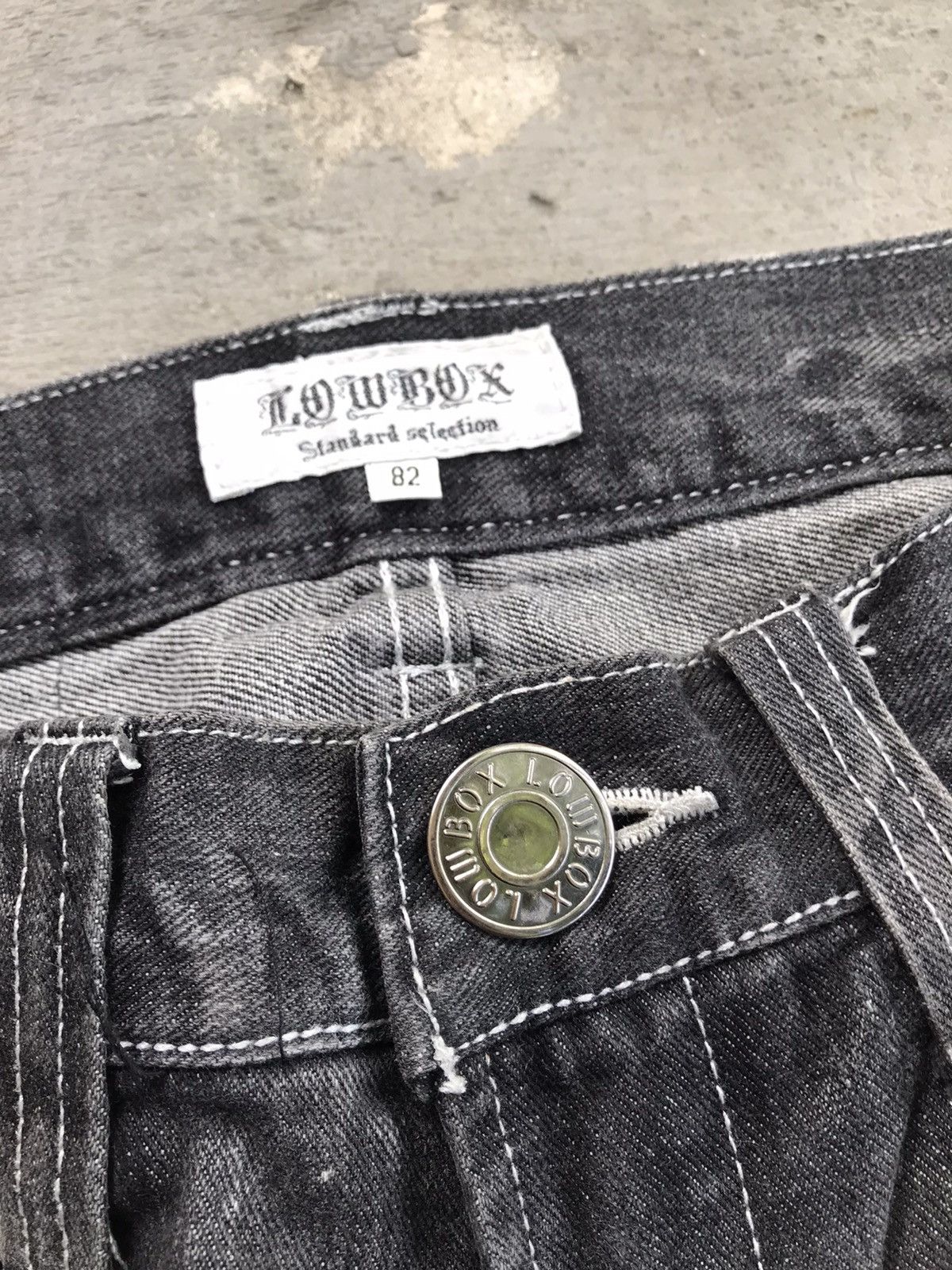 If Six Was Nine Lowbox Washed grey denim Size US 31 - 5 Thumbnail
