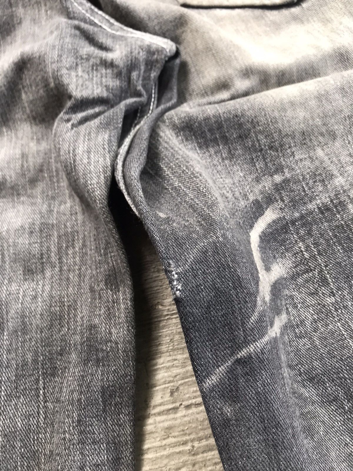 If Six Was Nine Lowbox Washed grey denim Size US 31 - 11 Thumbnail