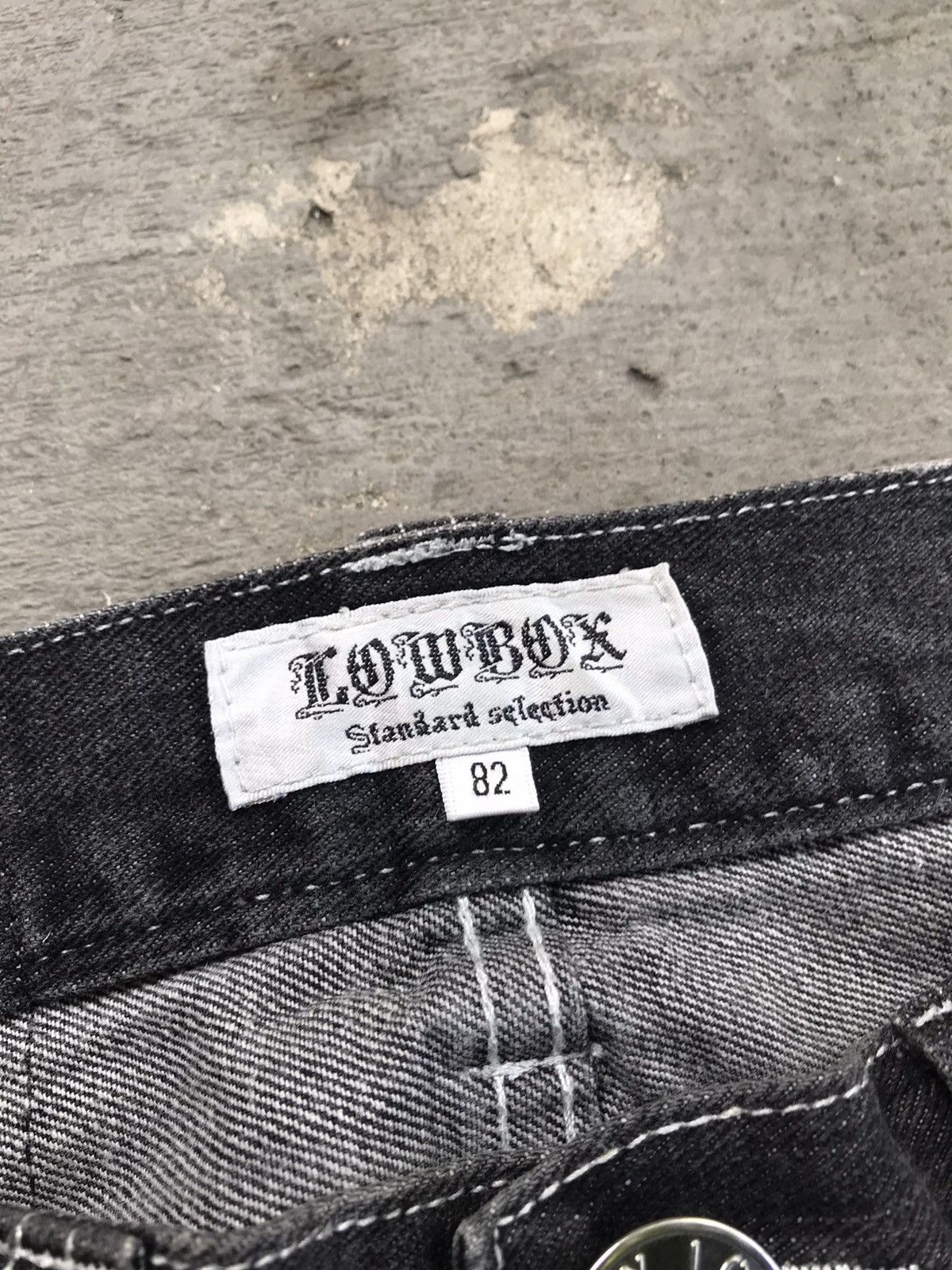 If Six Was Nine Lowbox Washed grey denim Size US 31 - 6 Thumbnail