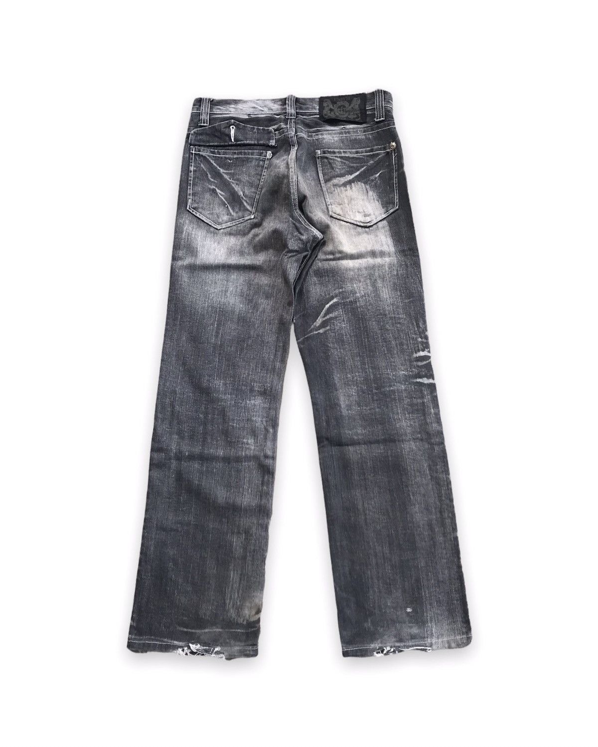 If Six Was Nine Lowbox Washed grey denim Size US 31 - 1 Thumbnail