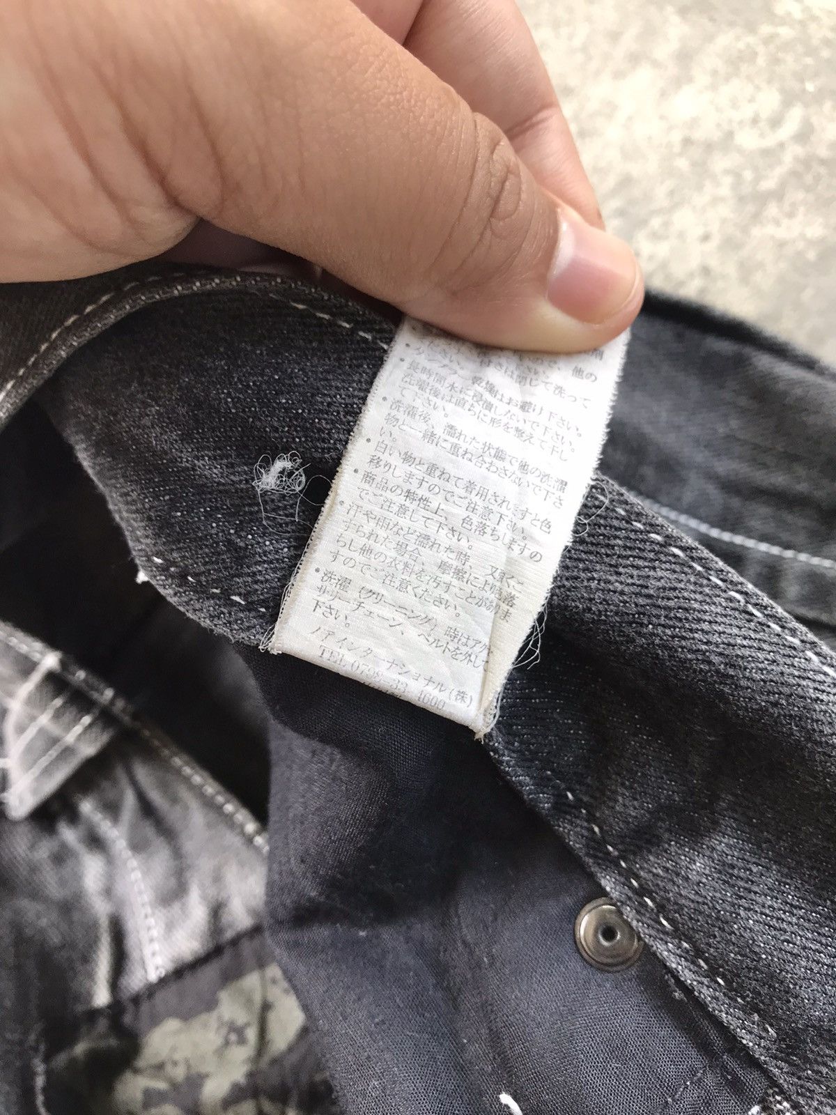 If Six Was Nine Lowbox Washed grey denim Size US 31 - 8 Thumbnail