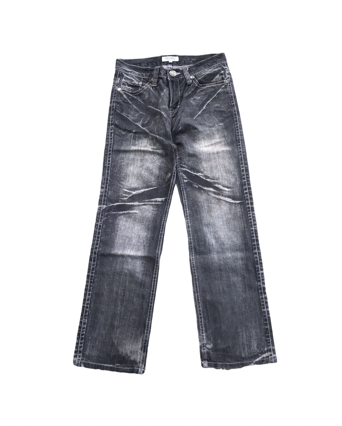 If Six Was Nine Lowbox Washed grey denim Size US 31 - 2 Thumbnail