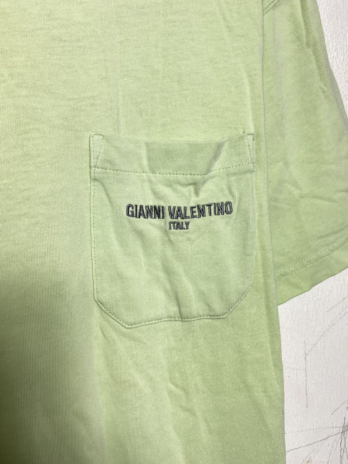 Japanese Brand Vintage Gianni Valentino Embroidered Tees Size US M / EU 48-50 / 2 - 5 Thumbnail