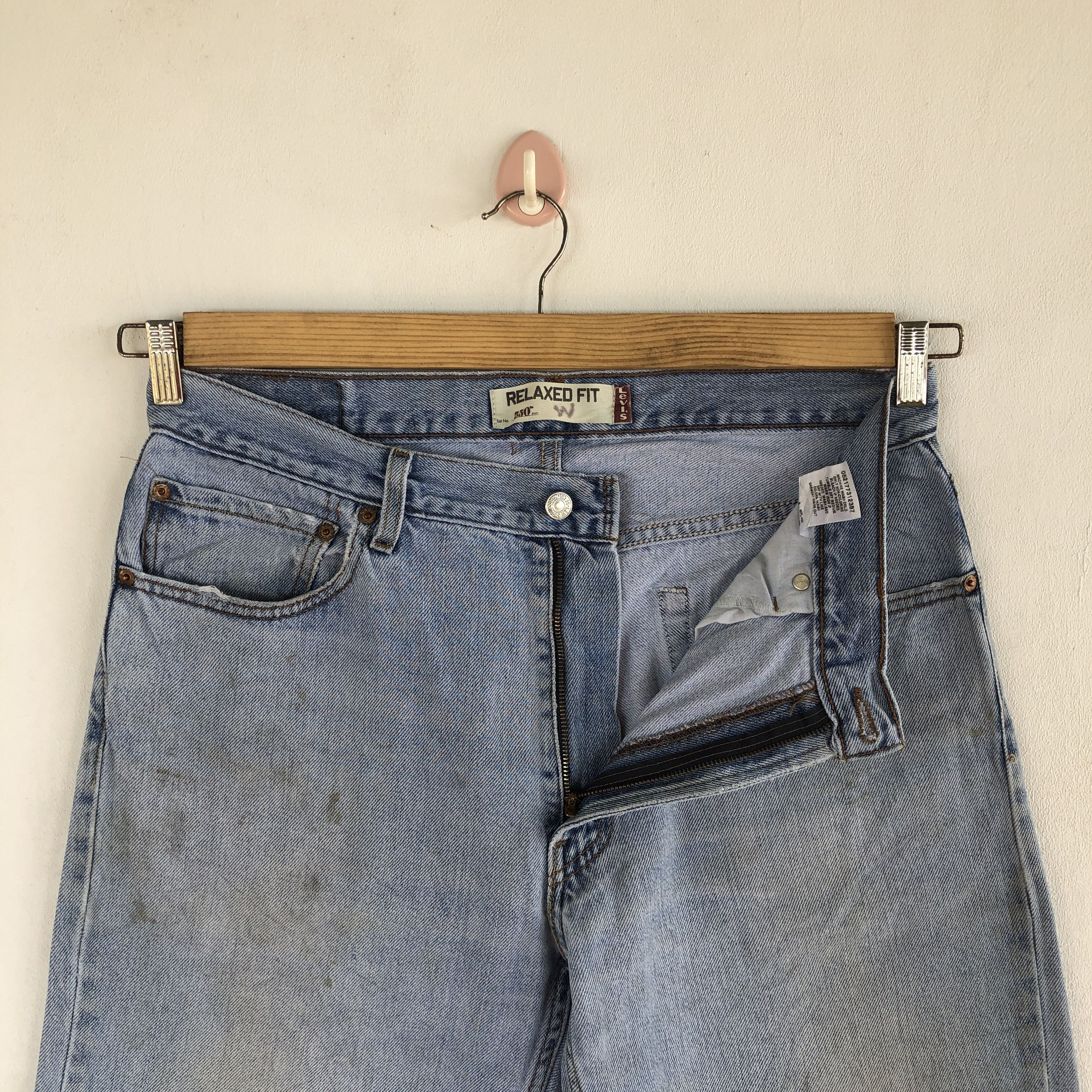 Levi's Vintage Levis Light Wash Jeans Dirty Levi's 505 Denim Size US 34 / EU 50 - 8 Thumbnail