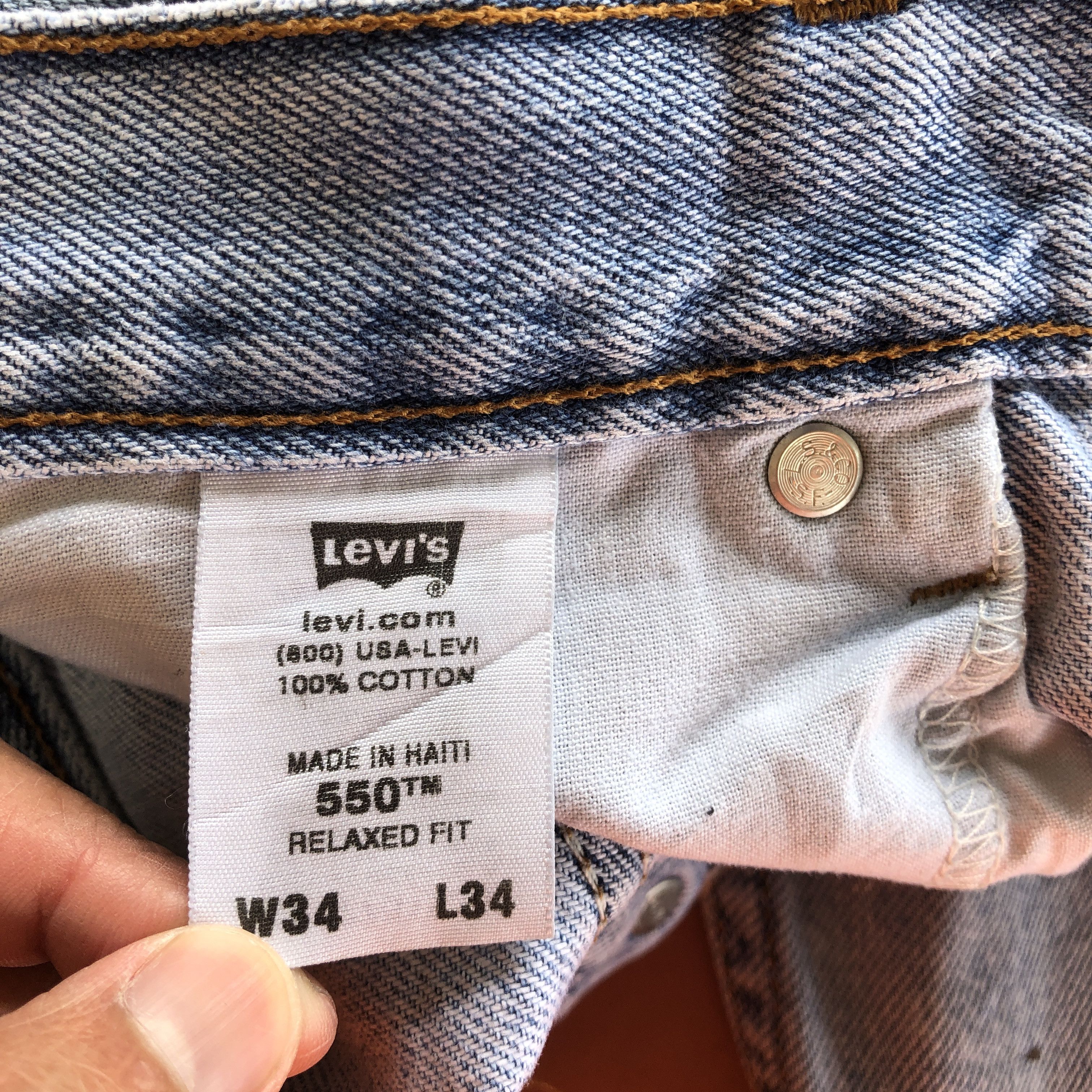 Levi's Vintage Levis Light Wash Jeans Dirty Levi's 505 Denim Size US 34 / EU 50 - 11 Thumbnail